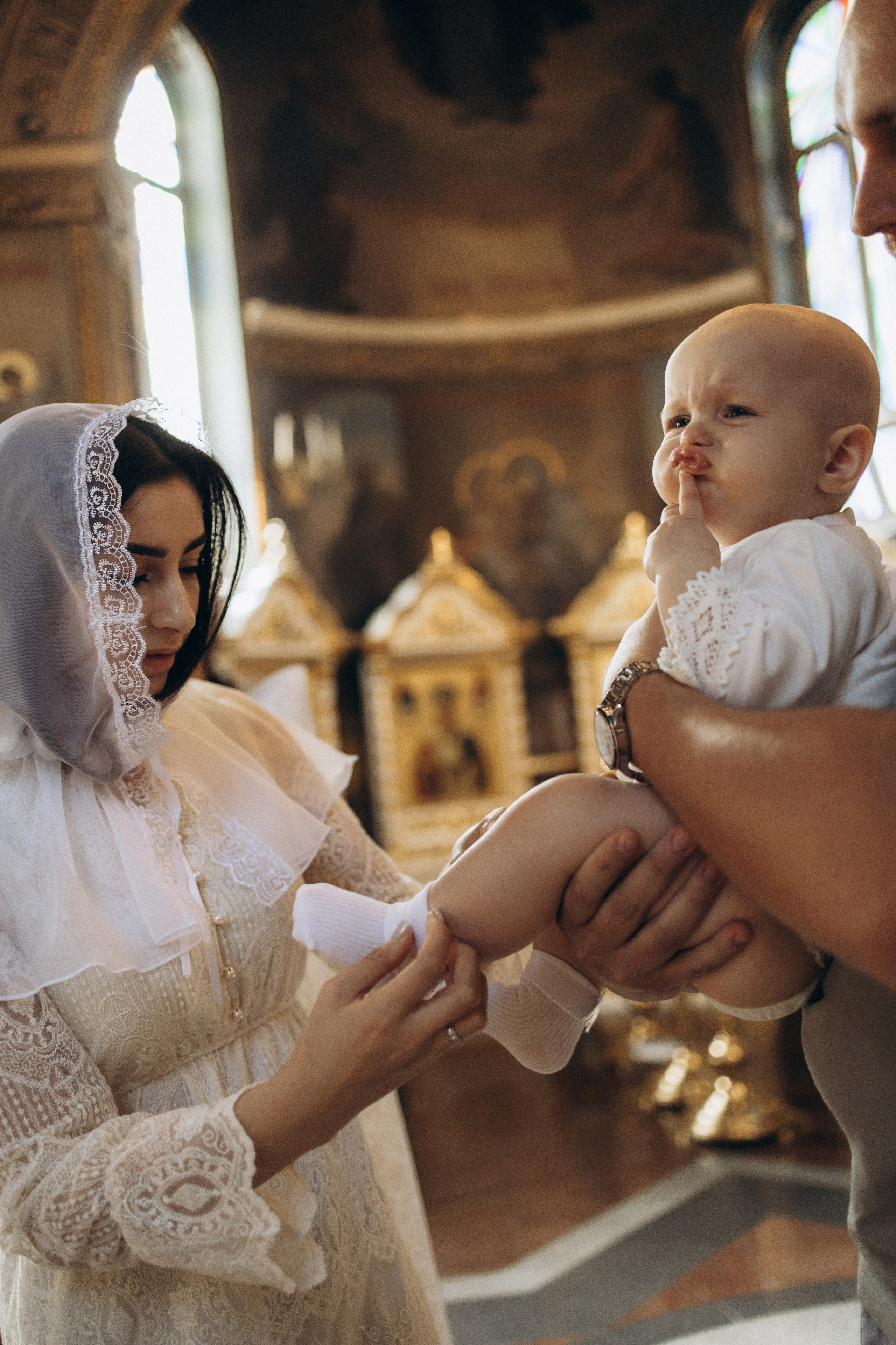 Крещение Арины. Самый теплый фотограф в Краснодаре Рябоконь Ксения
