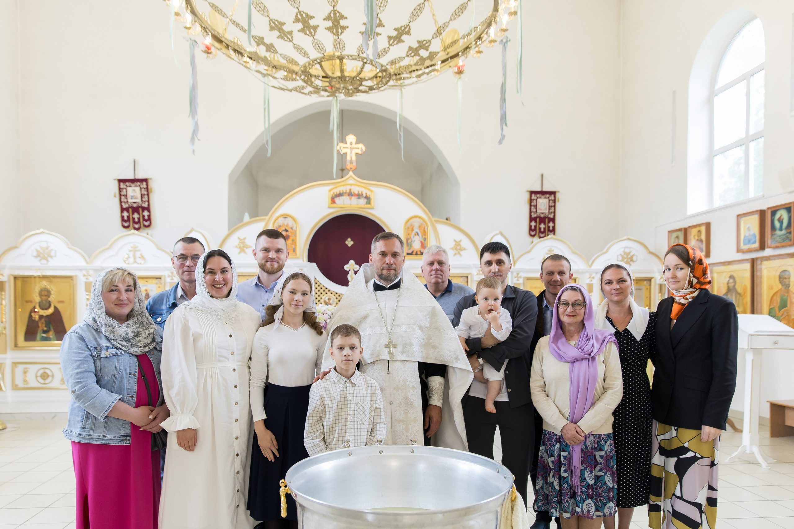 Крещение. Снимаю съемки