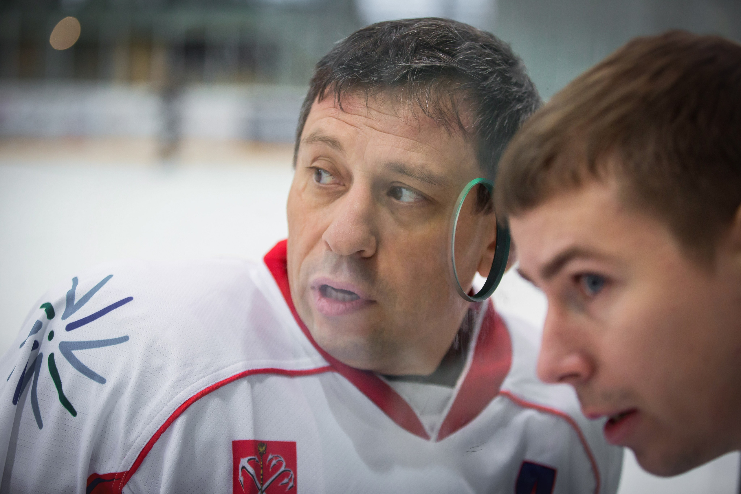 Хоккей для «Work&Sport». Снимаю съемки