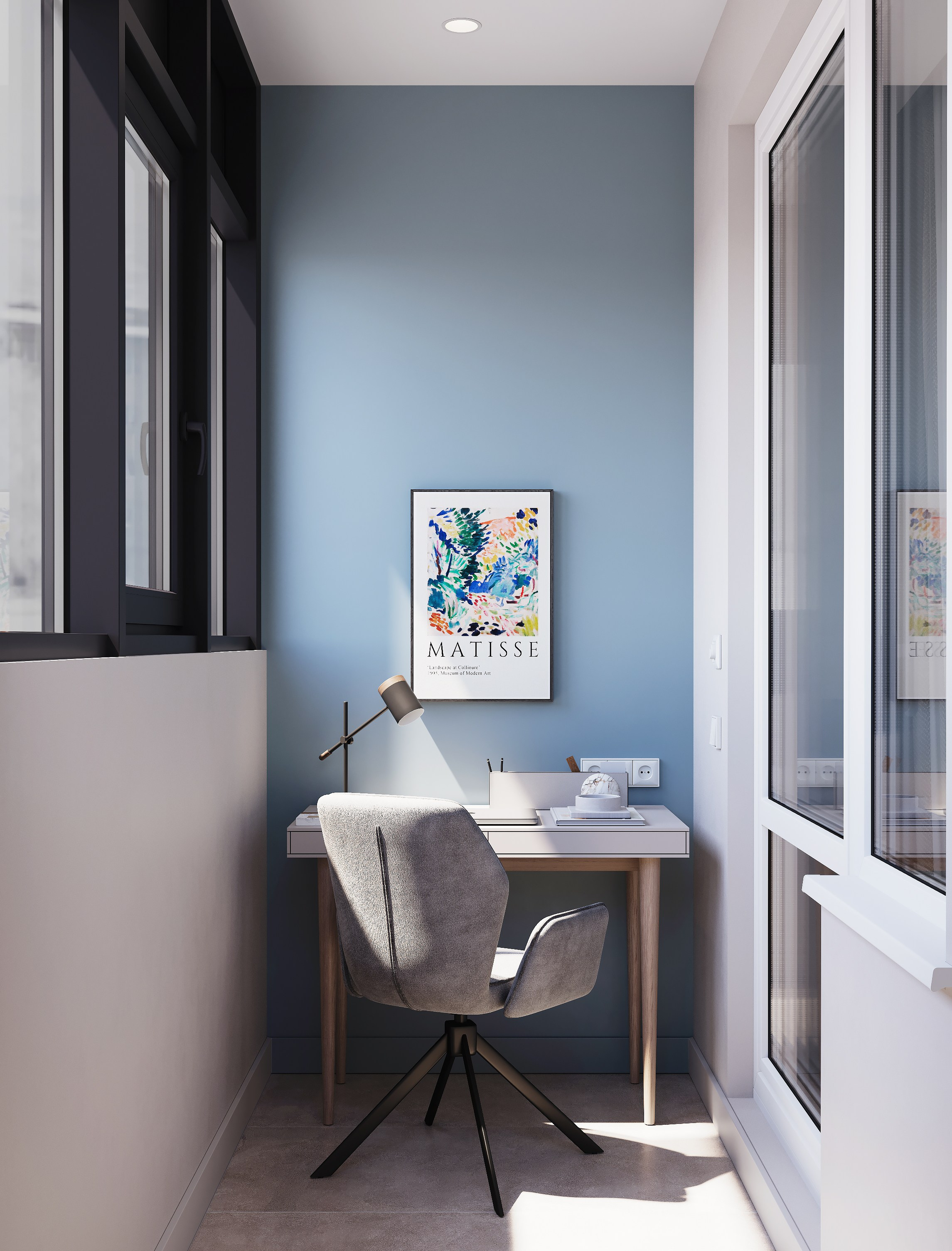 Датские кварталы 38 m². Заказать 3d визуализацию интерьеров — Дарья Веденёва