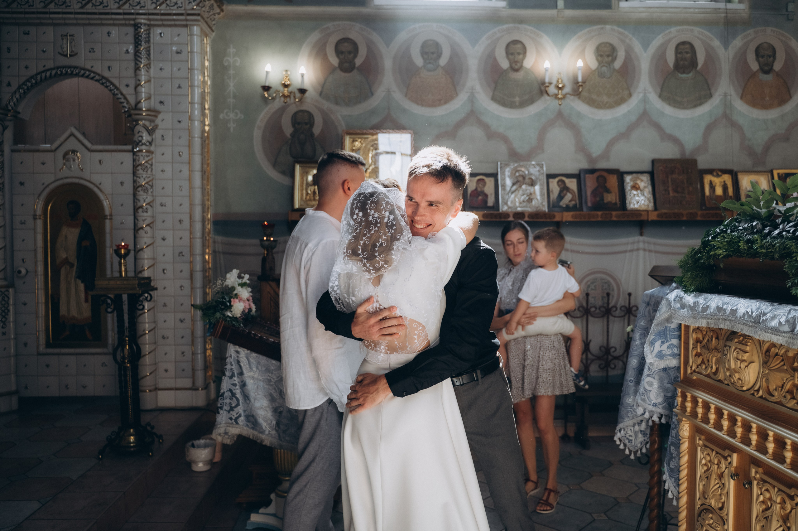 Венчание Сергей и Юлия (Дом милосердия). Семейный фотограф в Минске Дарья Дреко