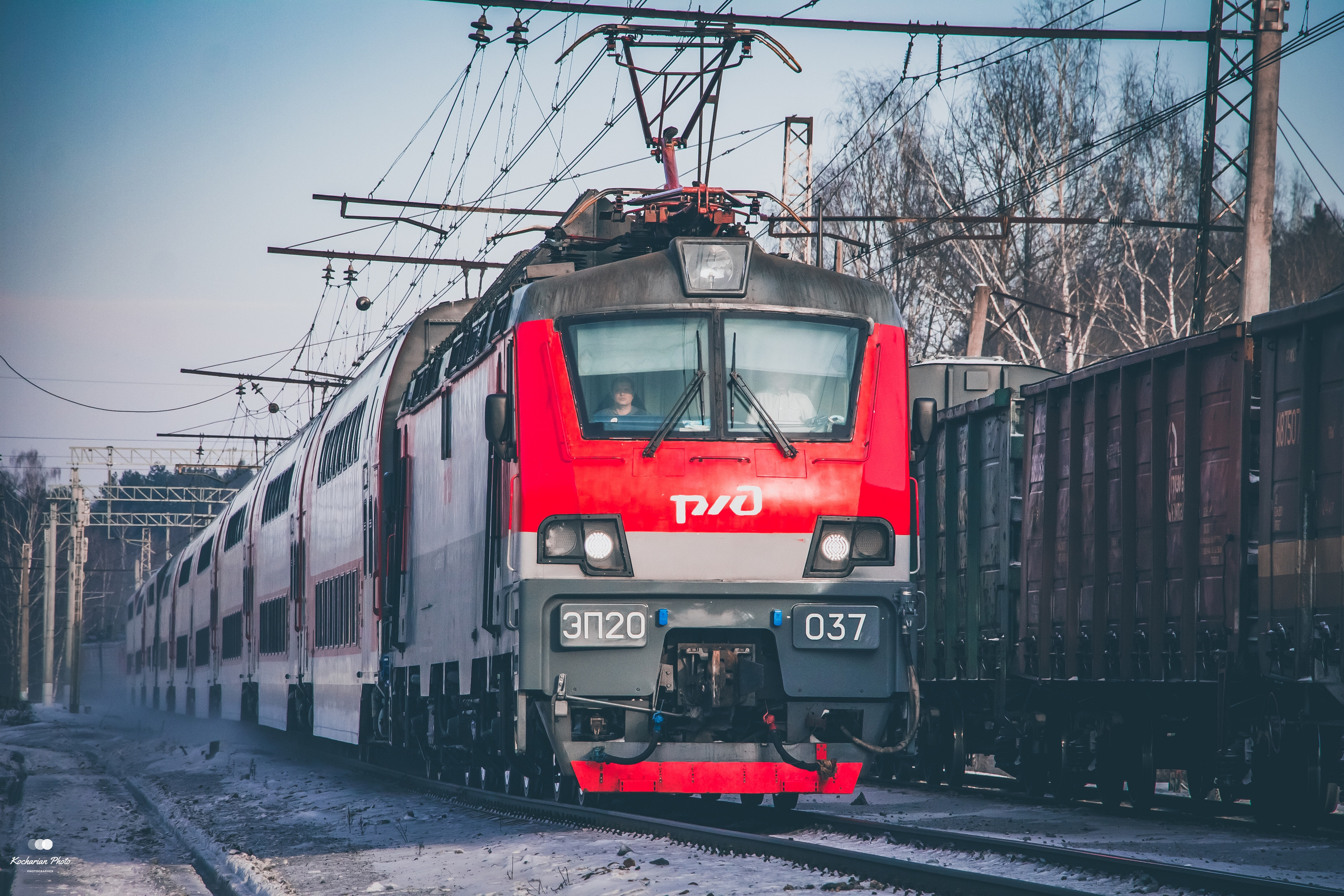 Железная дорога. Photographer K.A.D