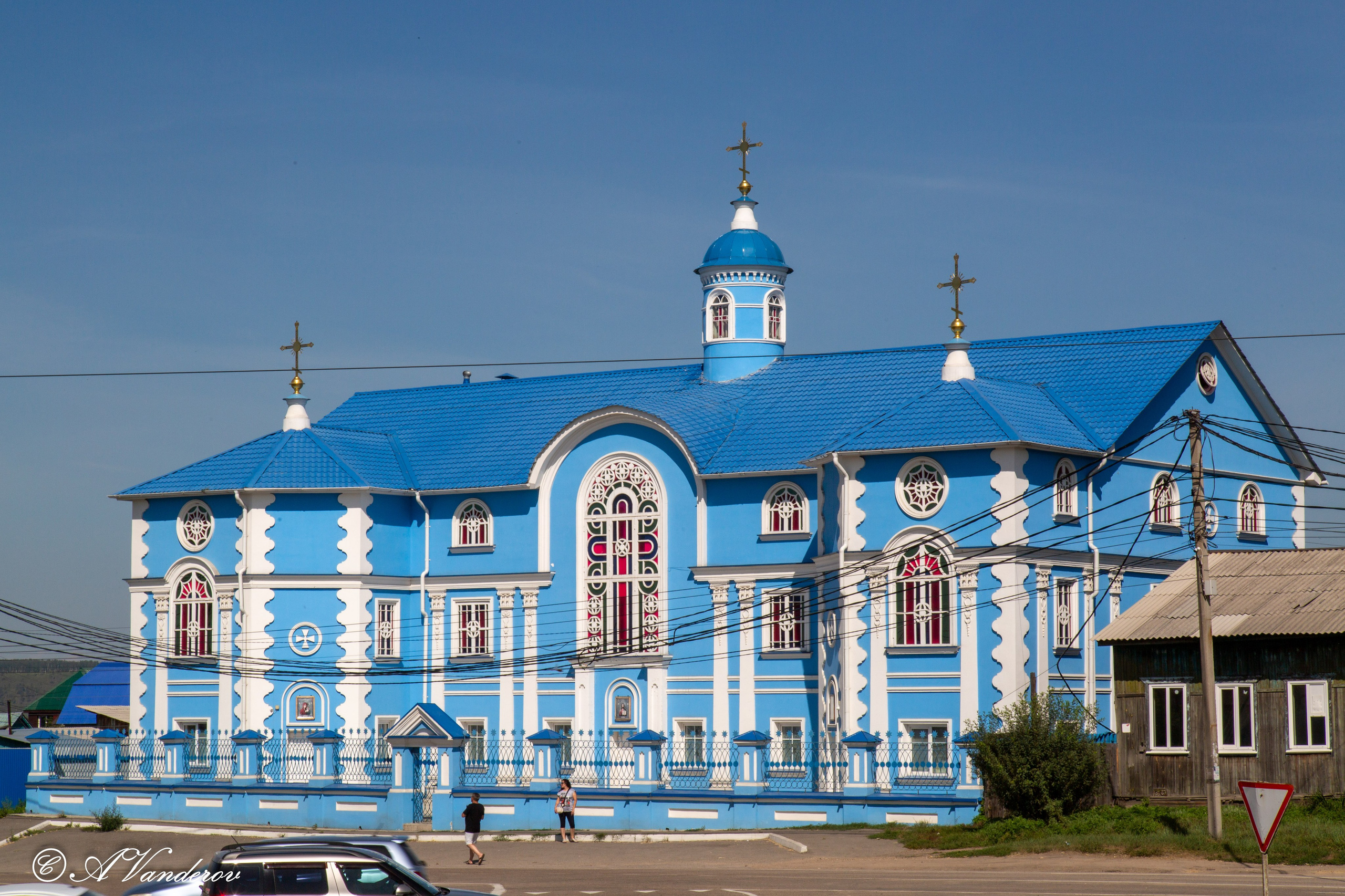 Храм Казанской иконы Божией Матери Тельма. Фотограф Омск | Александр Вандеров