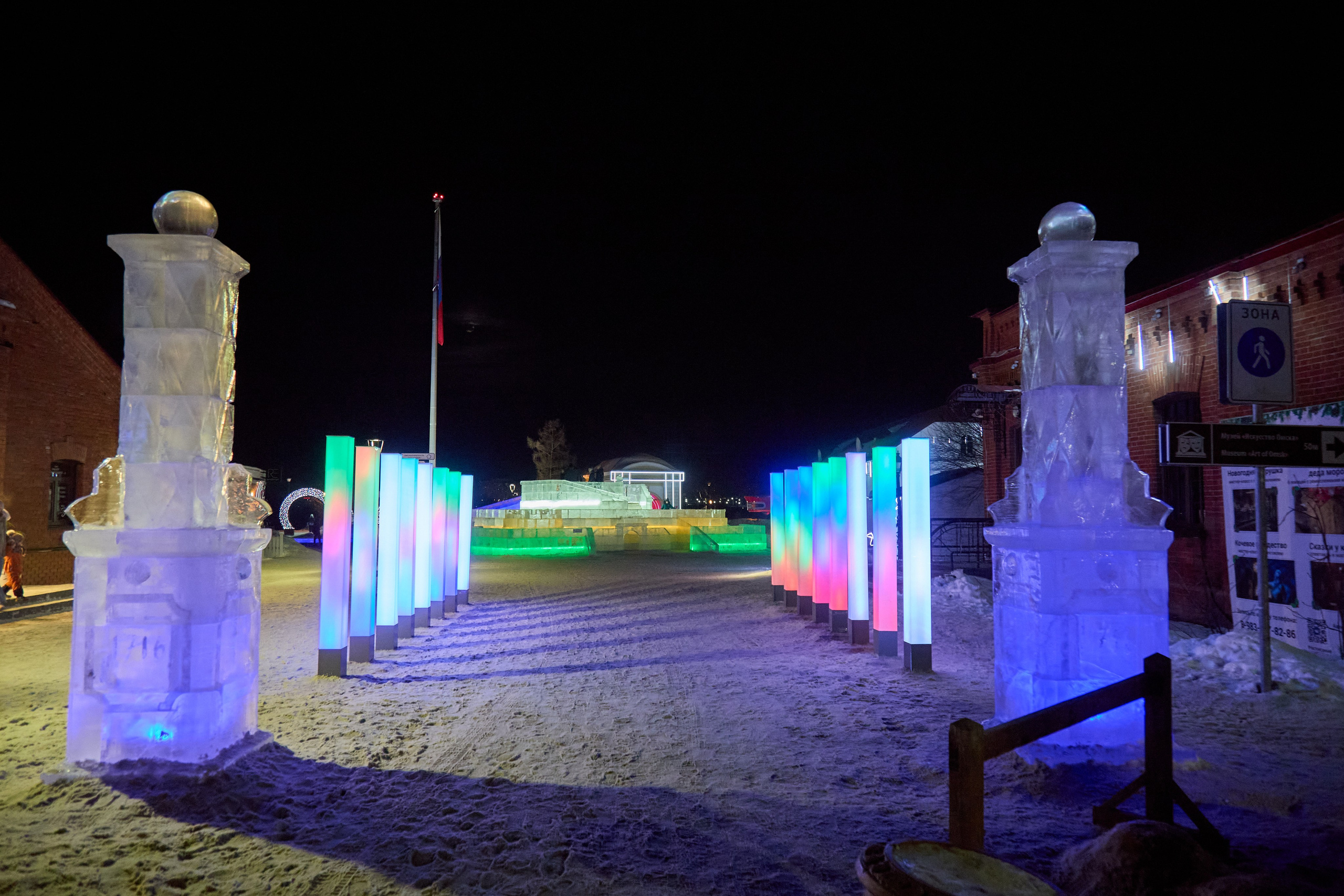 Новогодний Омск 2025. Фотограф Омск | Александр Вандеров