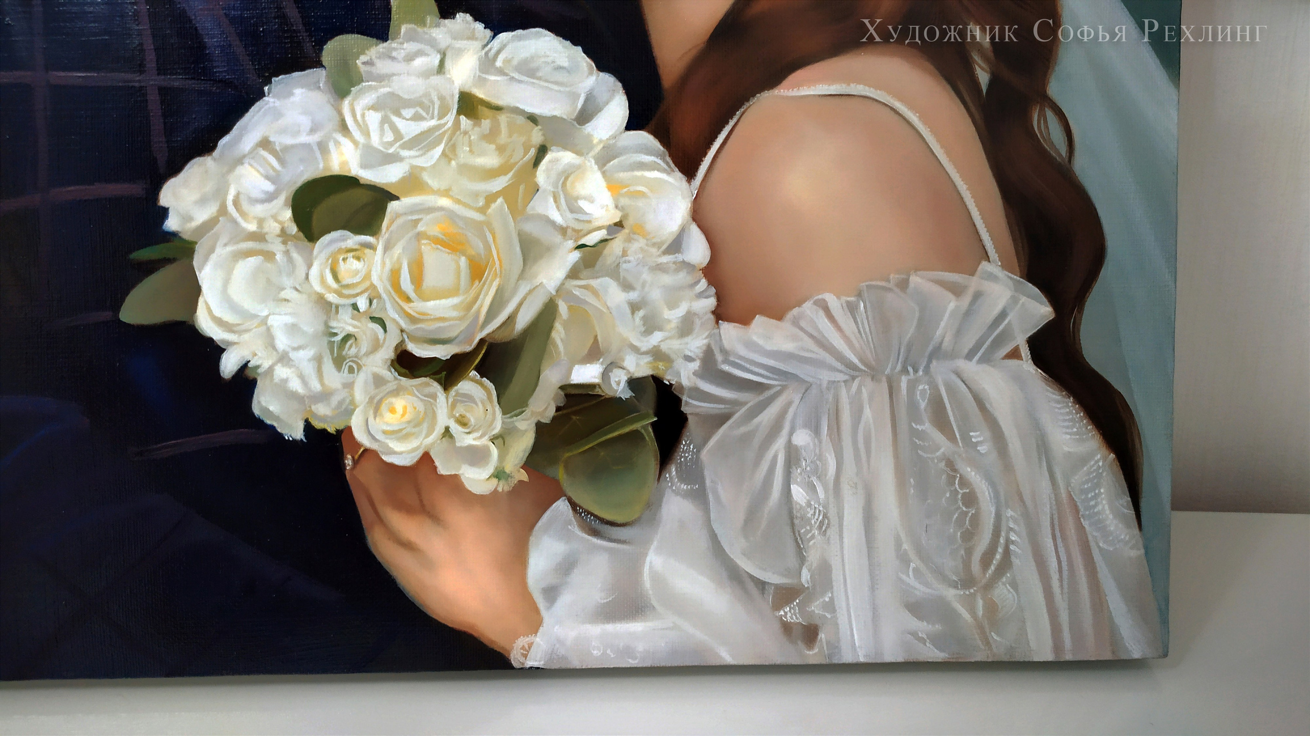 肖像 → 看. 根據照片訂購繪畫和肖像。藝術家 Sofia Rechling