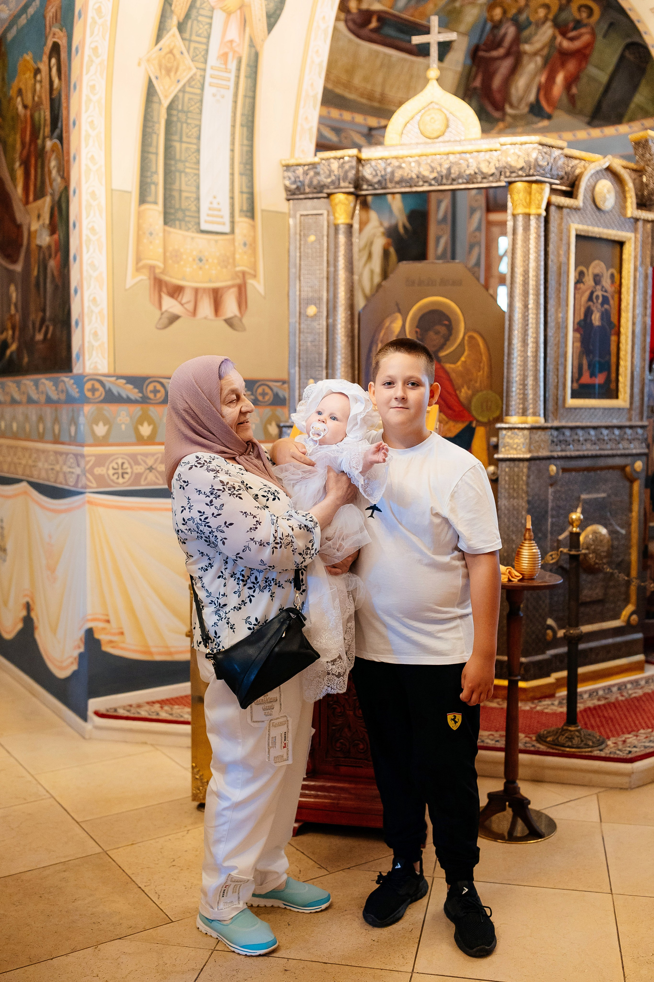 Крещение Полины. Семейный и детский фотограф в Москве Александра Мак