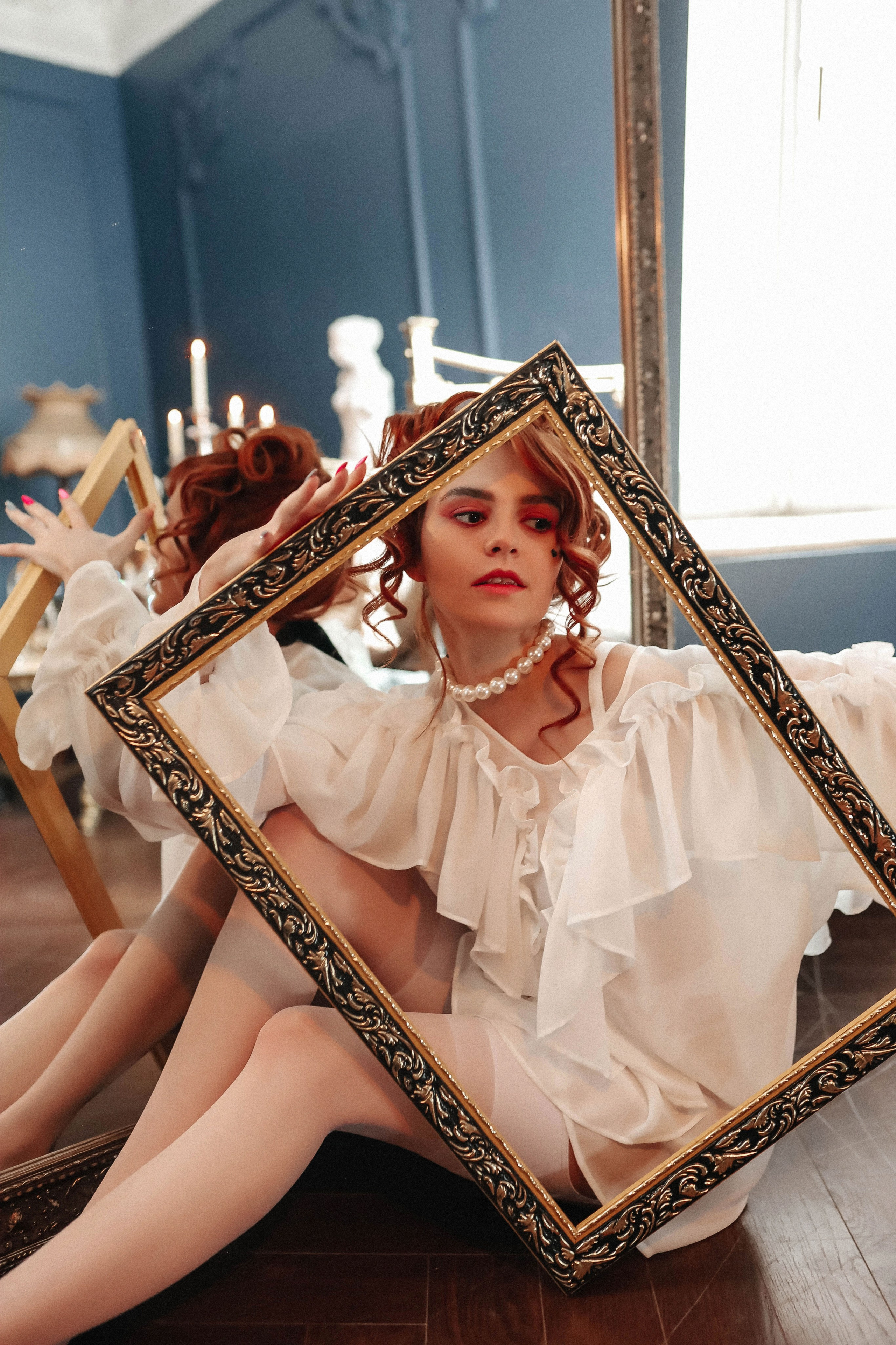 Женская фотосессия в стиле Винтаж. Свадебный и семейный фотограф в Москве