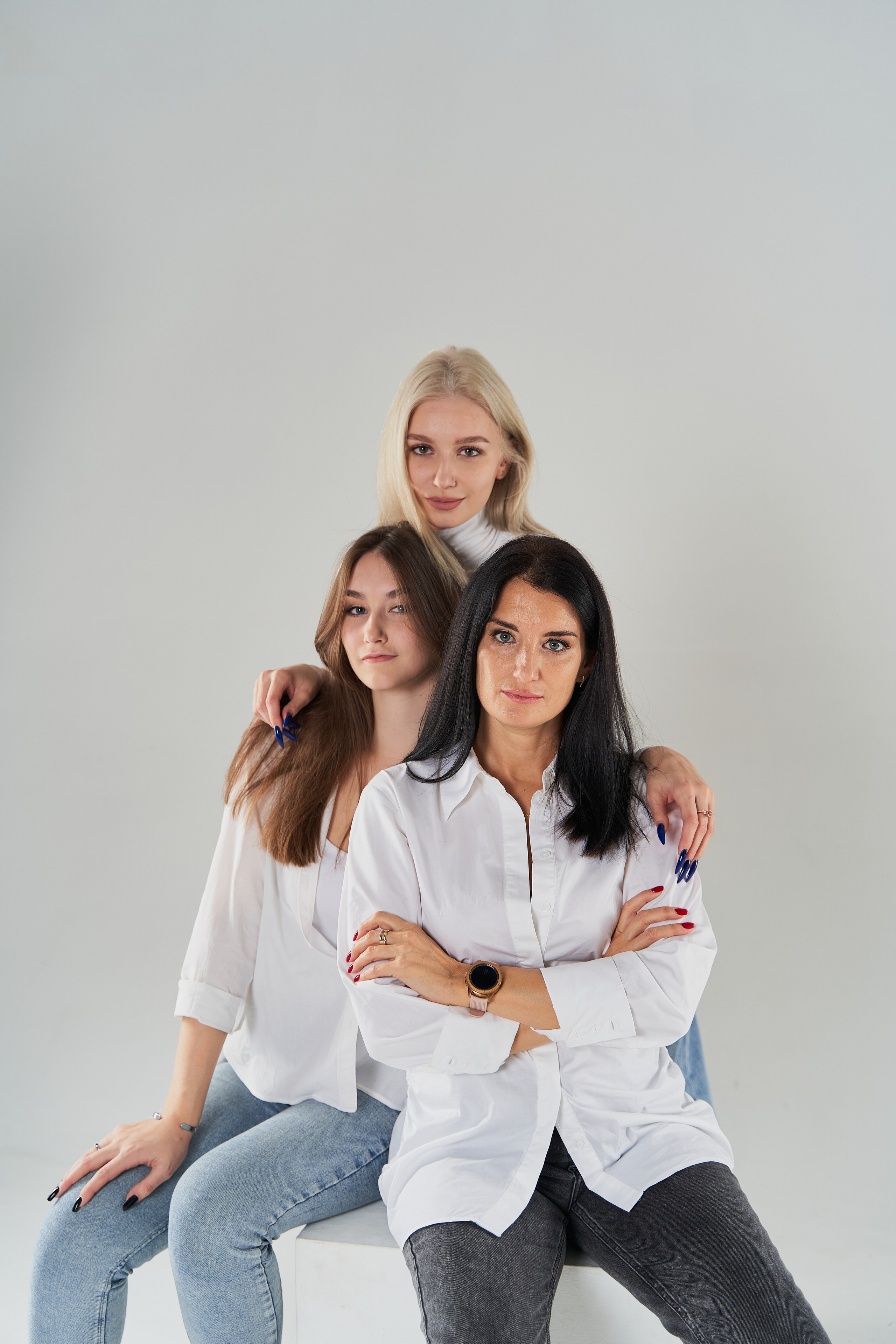 Семейная студийная съёмка. Фотограф Барт Полина. Снимаю в Санкт-Петербурге, Москве, Приозерске