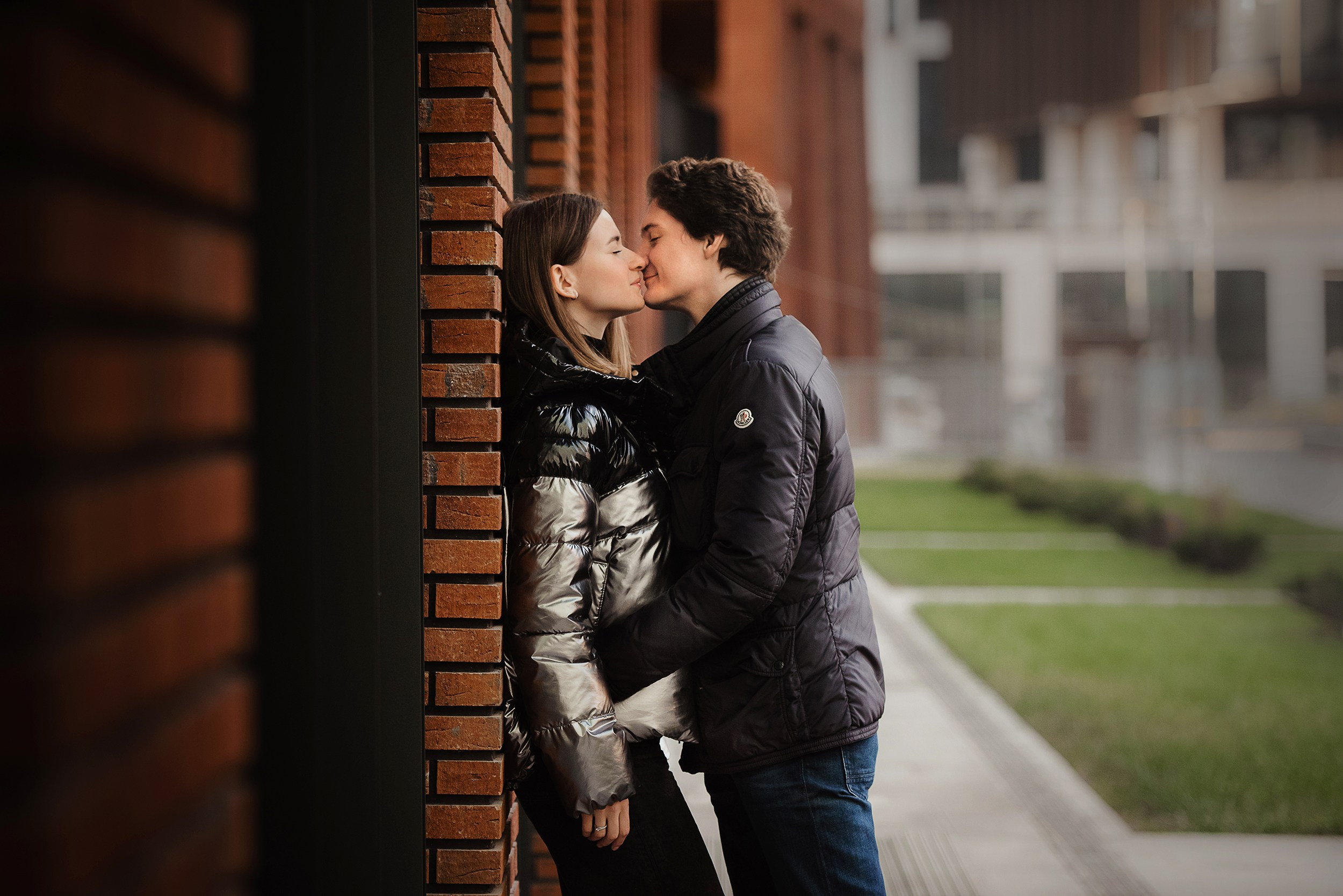 Катя, Дима и Дакота. Городская Love Story. Семейный Фотограф в Москве Ирина Хохлова