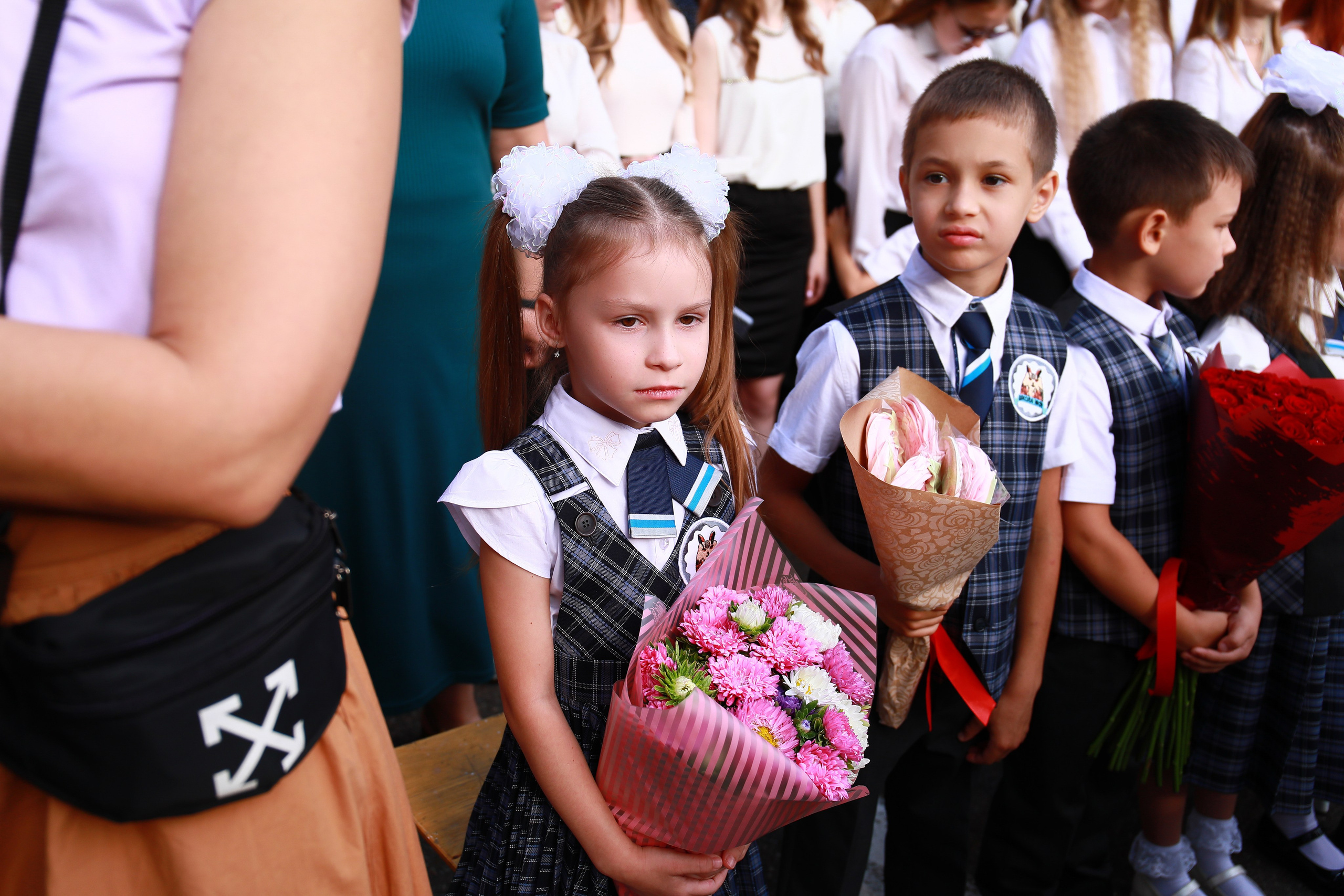 1 сентября (Школа 31). Детский семейный фотограф Краснодар