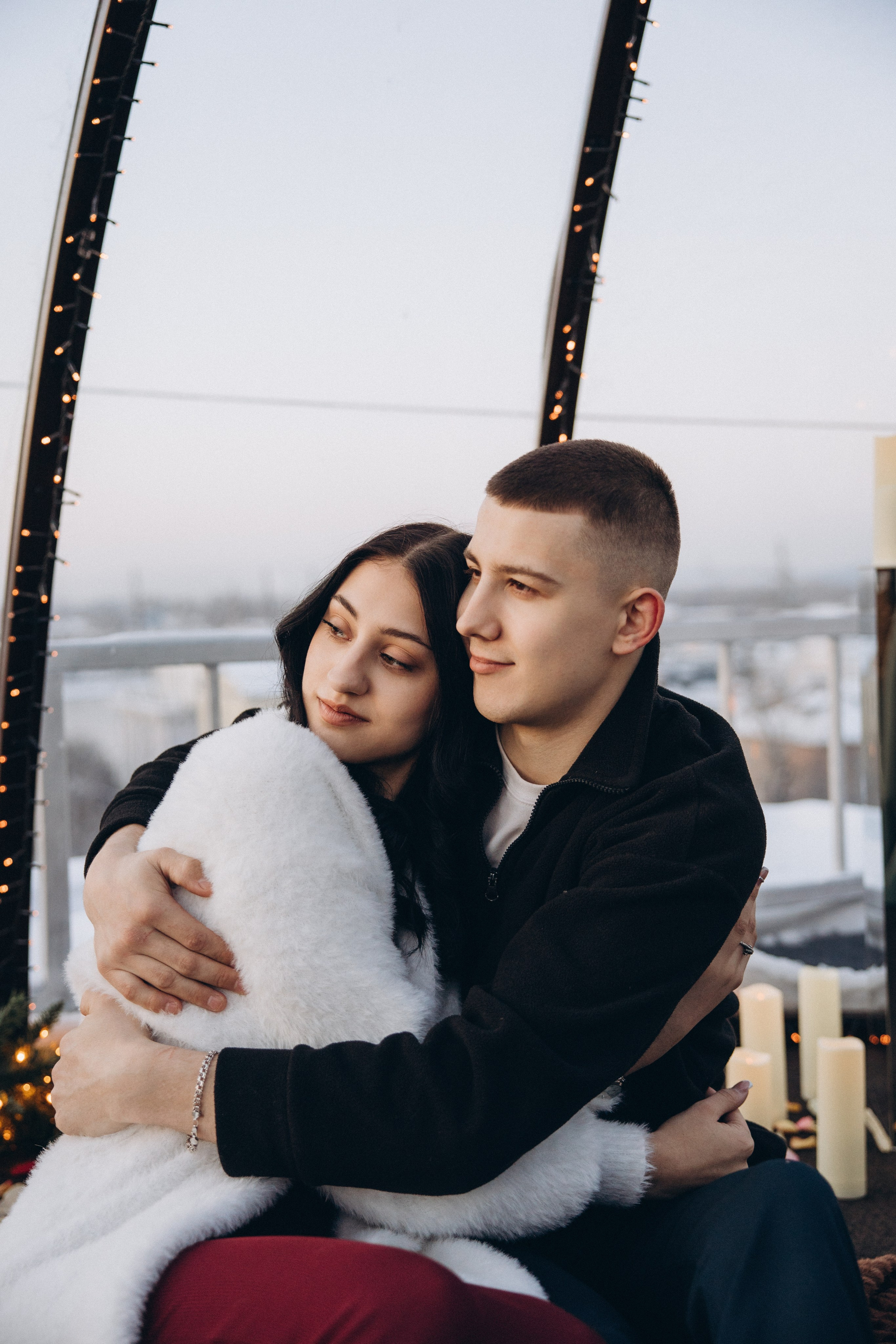 Свидание на крыше. Свадебный, семейный фотограф в Иркутске Светлана Макаричева