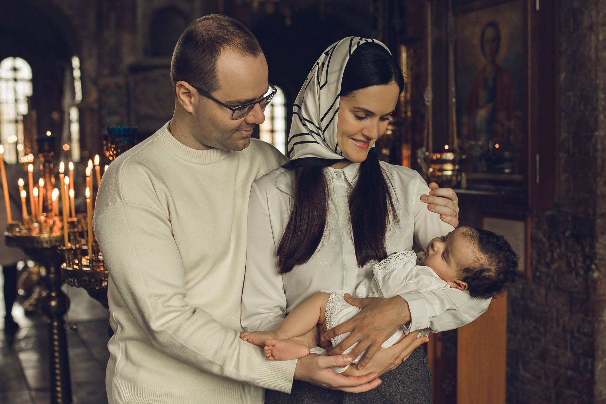 Крещение Германа. Фотограф таинства крещения в Бресте Светлана Будько