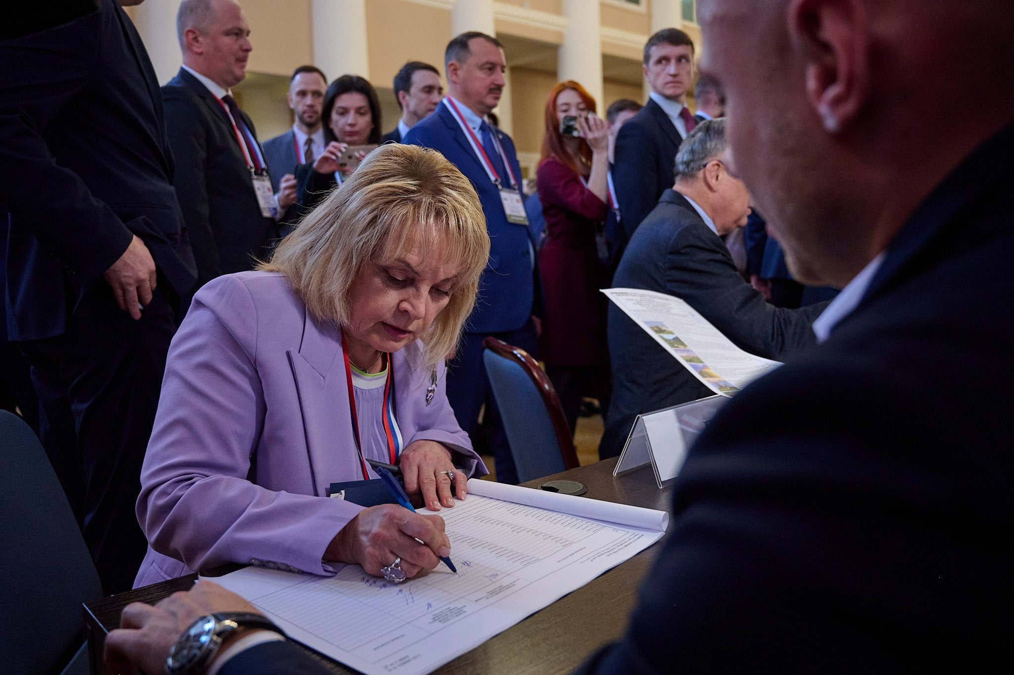 30-летие избирательной комиссии РФ // научно-практическая конференция. Репортажный фотограф в Санкт-Петербурге Диана Ларченкова