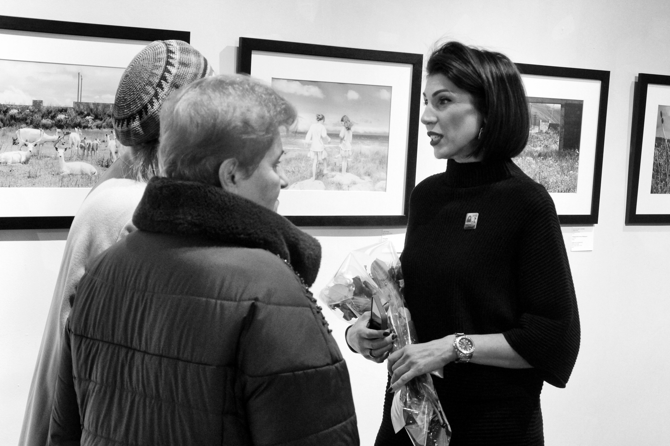 Выставка в г. Гюмри, Армения. Фоторепортаж  Д. Несмелова. Арт-фотограф Ксения Якутович
