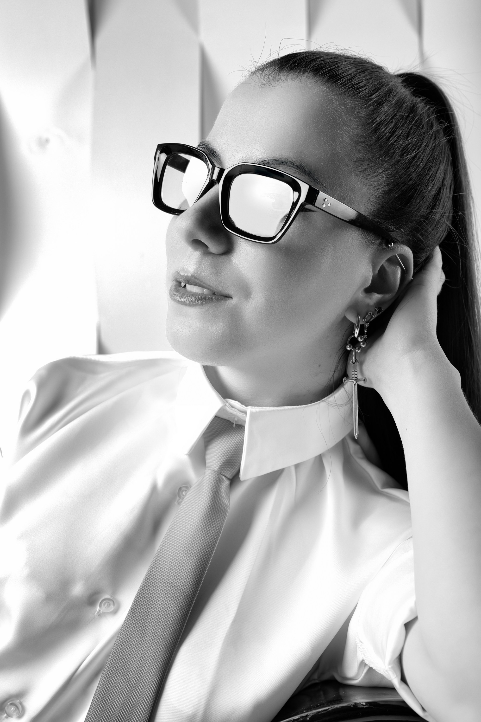 Даша. Офисная студийная фотосессия