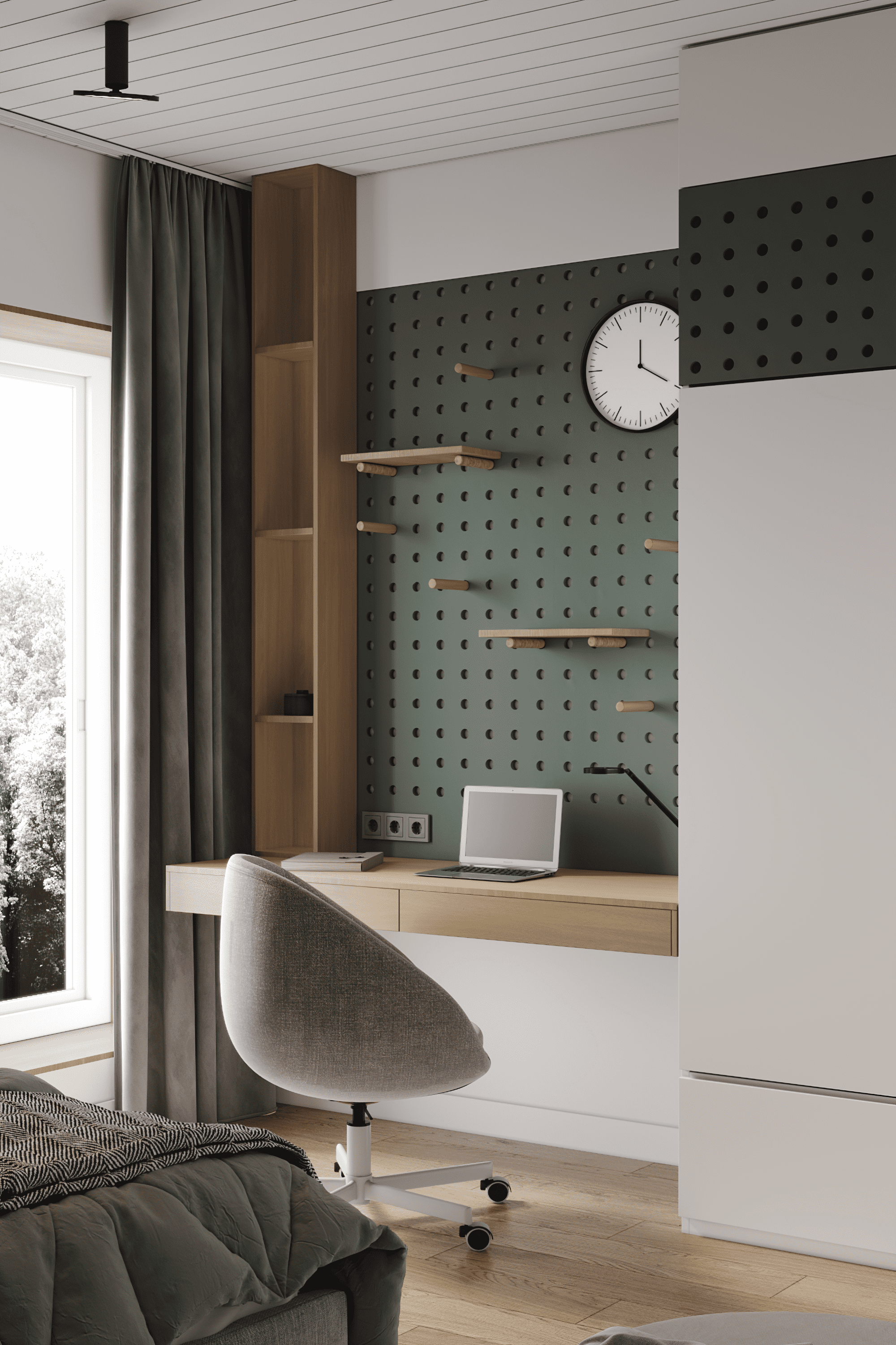 Запах соснового леса. MIRRO STUDIO Дизайн интерьера и реализация под ключ Варшава