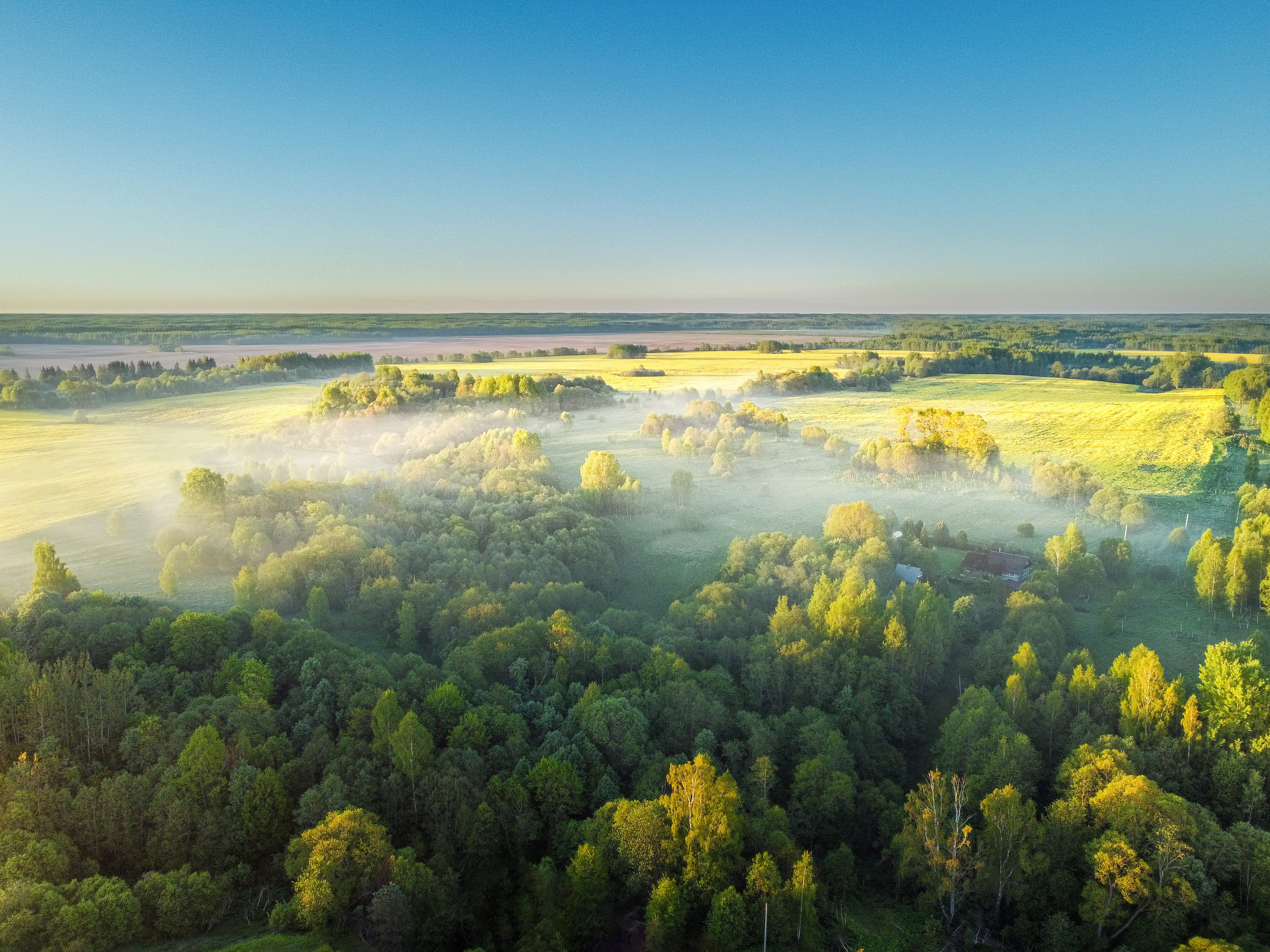 Dawn of the Staritsky region. Сайт пейзажного фотографа Павла Крайникова