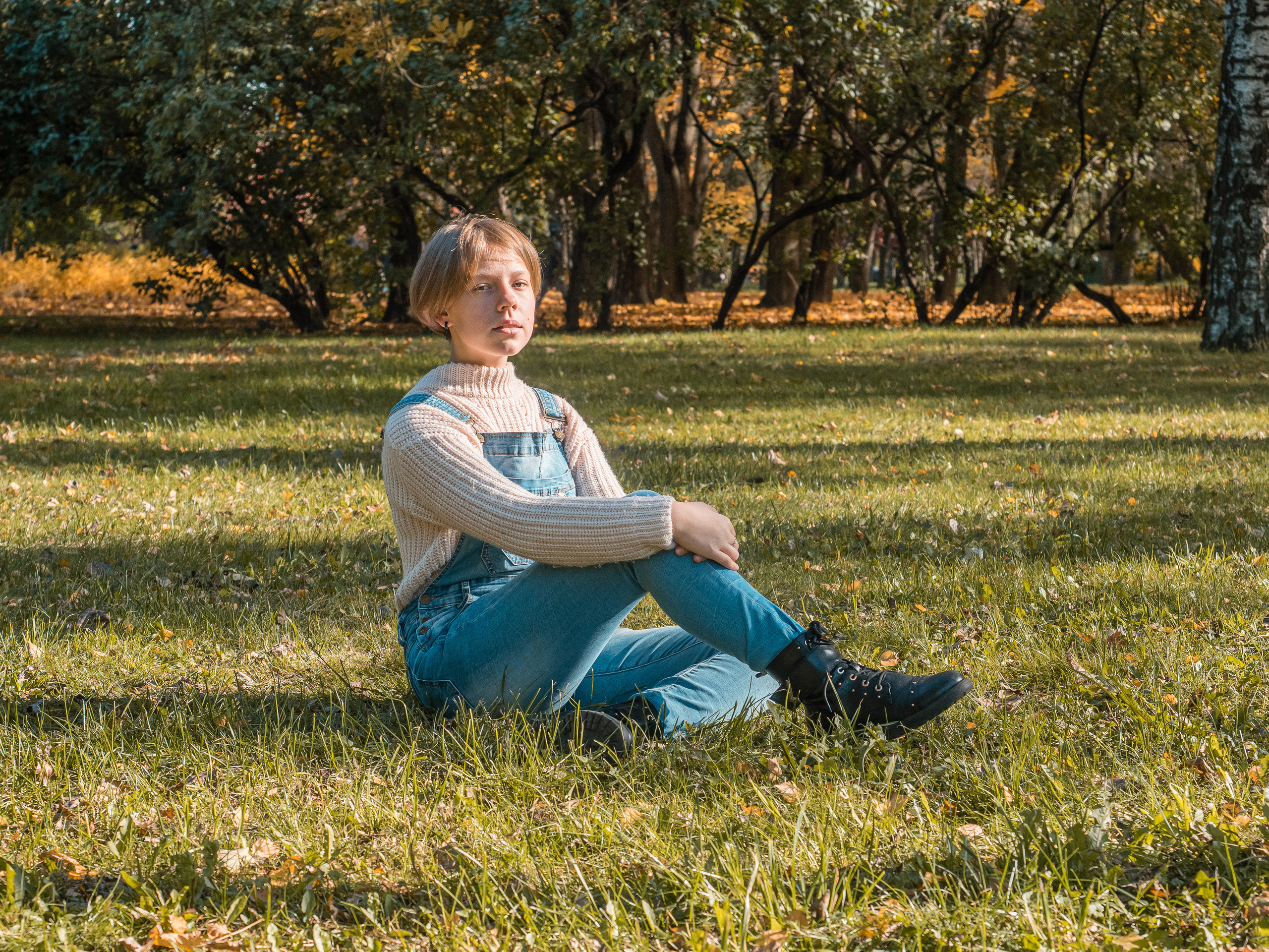 фотосессия на природе позы, фотосессия на улице осенью