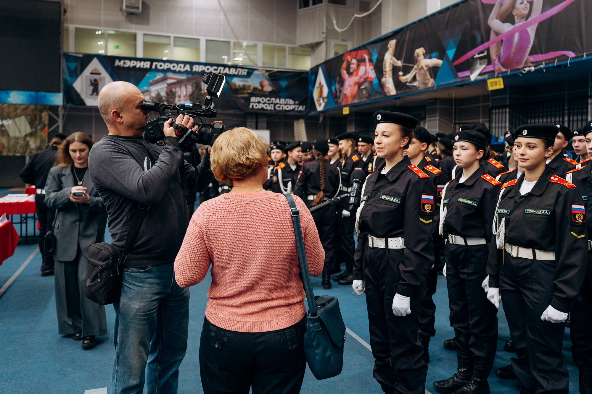 Принятие присяги кадетами. Свадебный и репортажный фотограф в Ярославле Евгений Сальников
