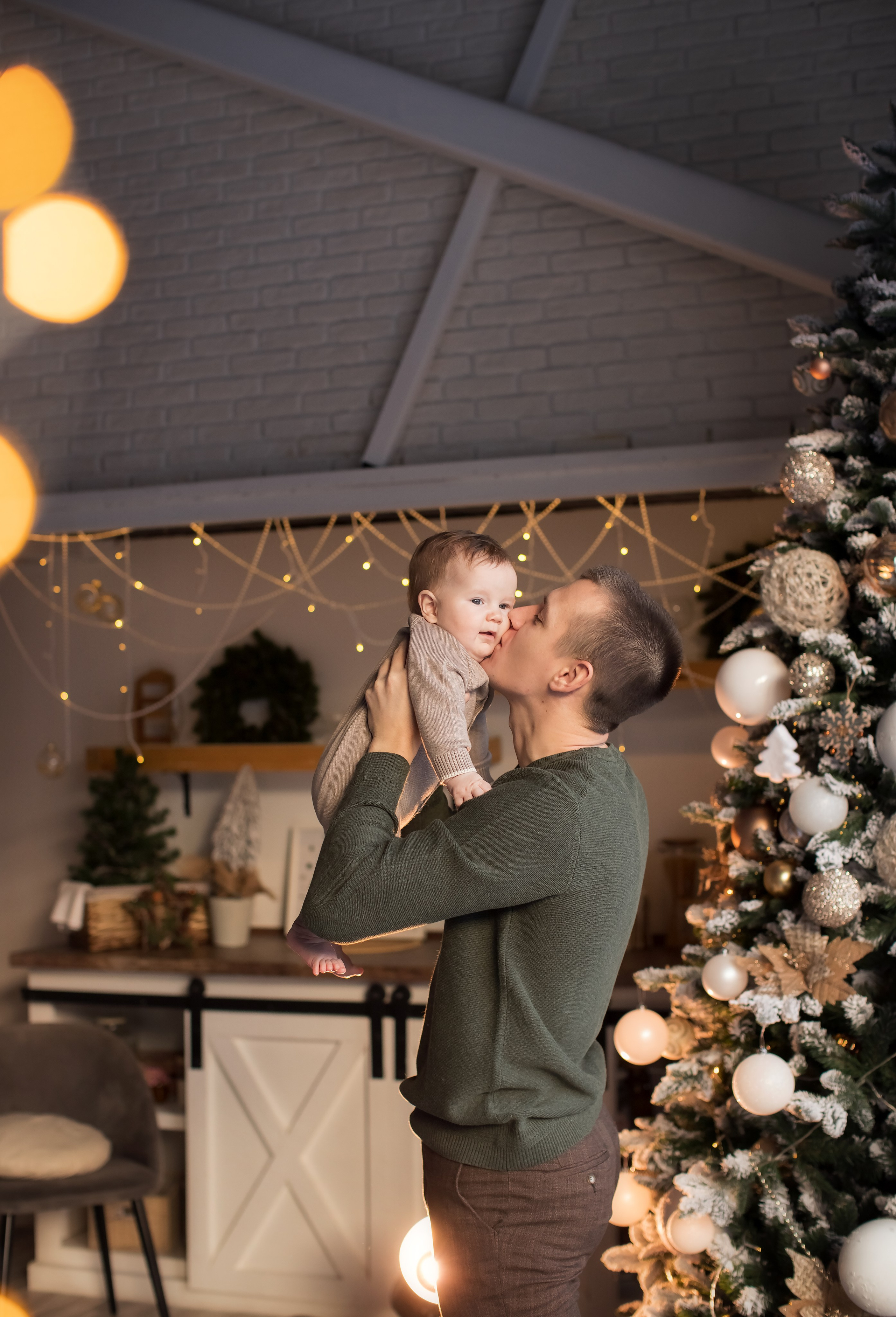 Первый Новый год. Семейный и детский фотограф в Саратове Полина Коткина