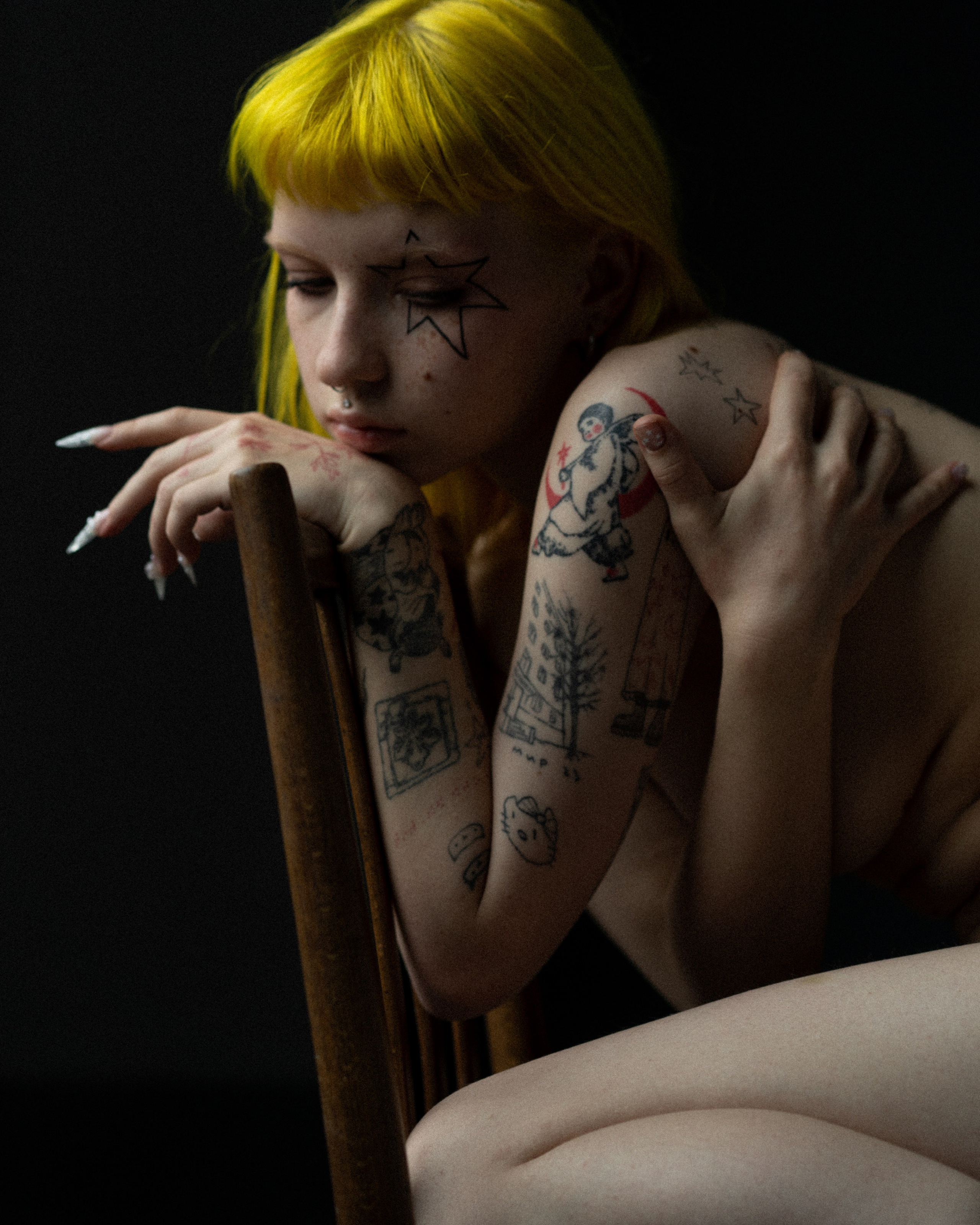 Съёмка ню. Фотограф Елизавета Потешкина