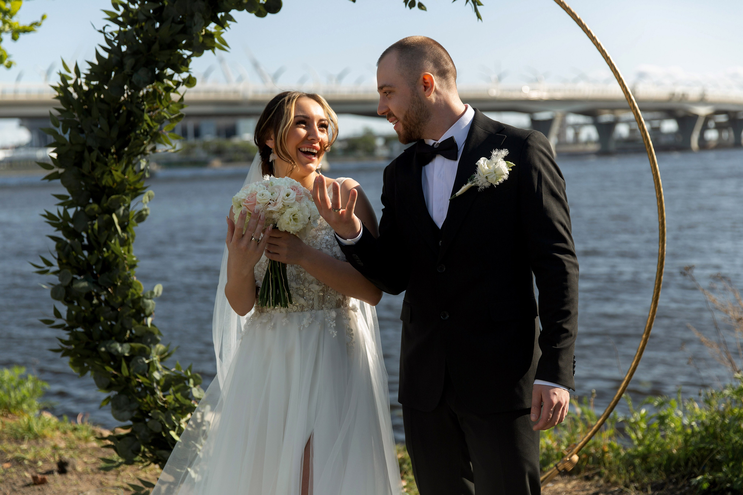 Свадебная фотосессия Дианы и Олега. Свадебный и портретный фотограф в Санкт-Петербурге Надежда Чечулина