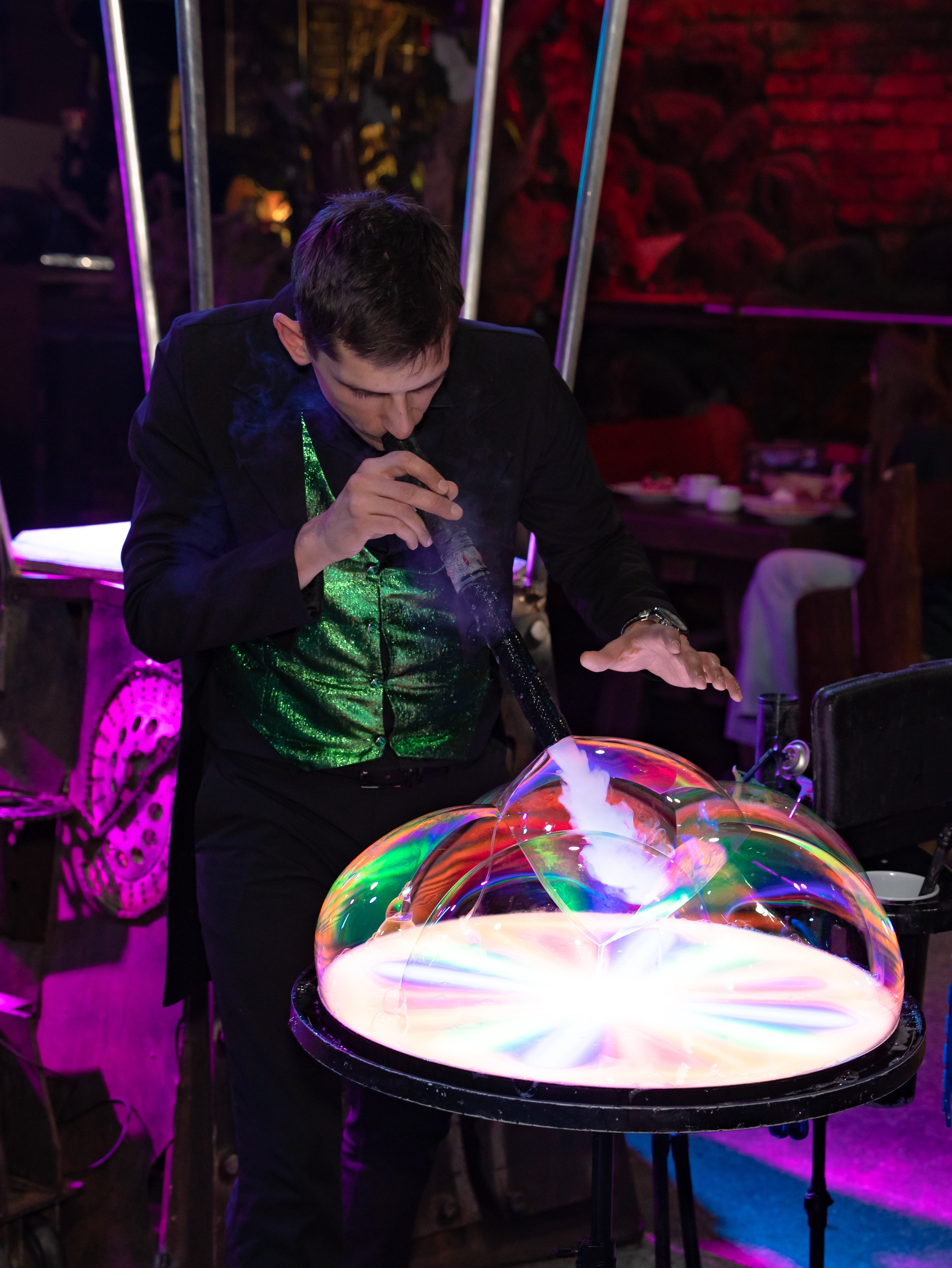 Новогодняя сказка в Байк Центре «Ночные Волки». Крамер Юлиана детский и семейный фотограф