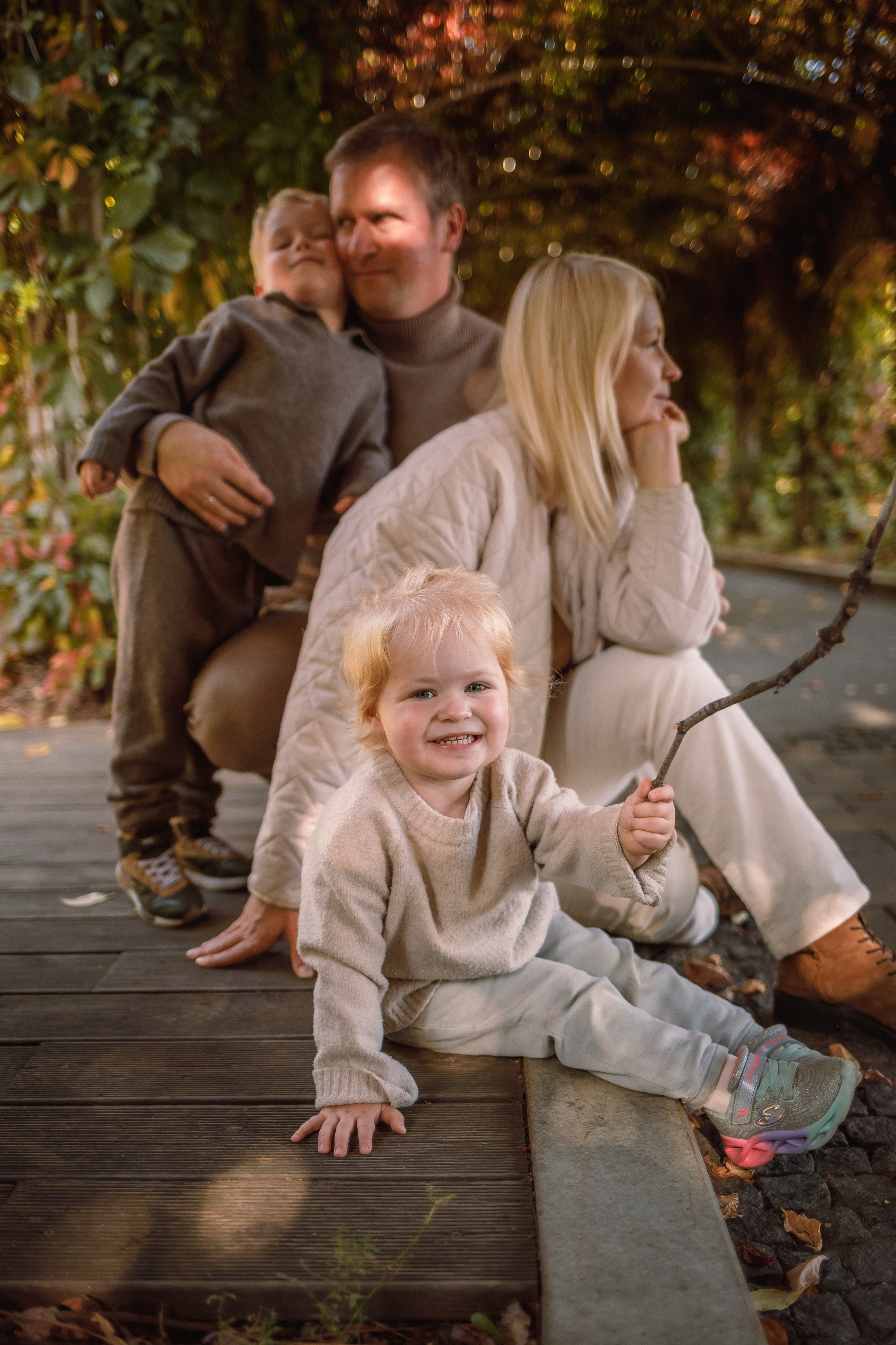 Прогулка в Бауманском саду. Фотограф в Москве Базанова Дарья