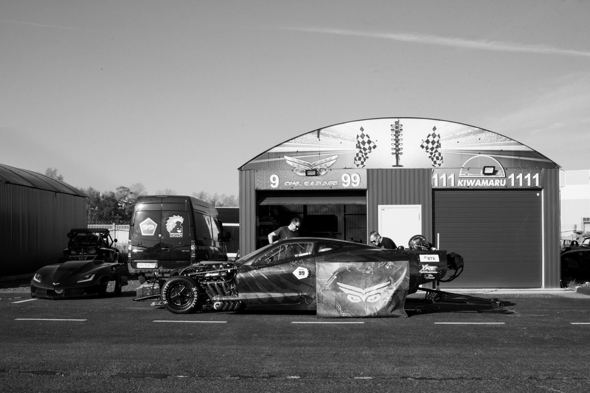 Russian auto racing. Documentary photographer Anastasia Pentyukhina