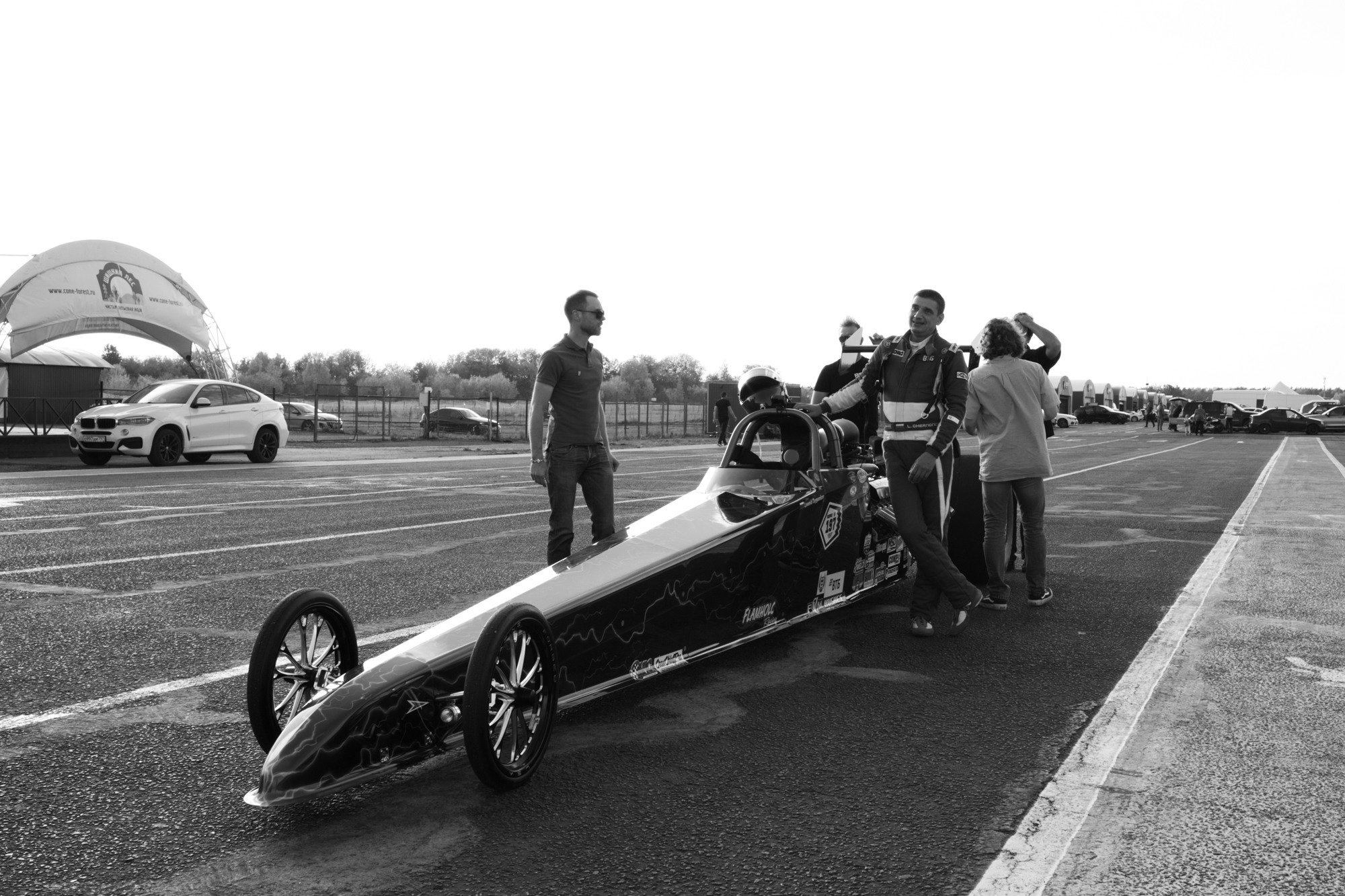 Russian auto racing. Documentary photographer Anastasia Pentyukhina