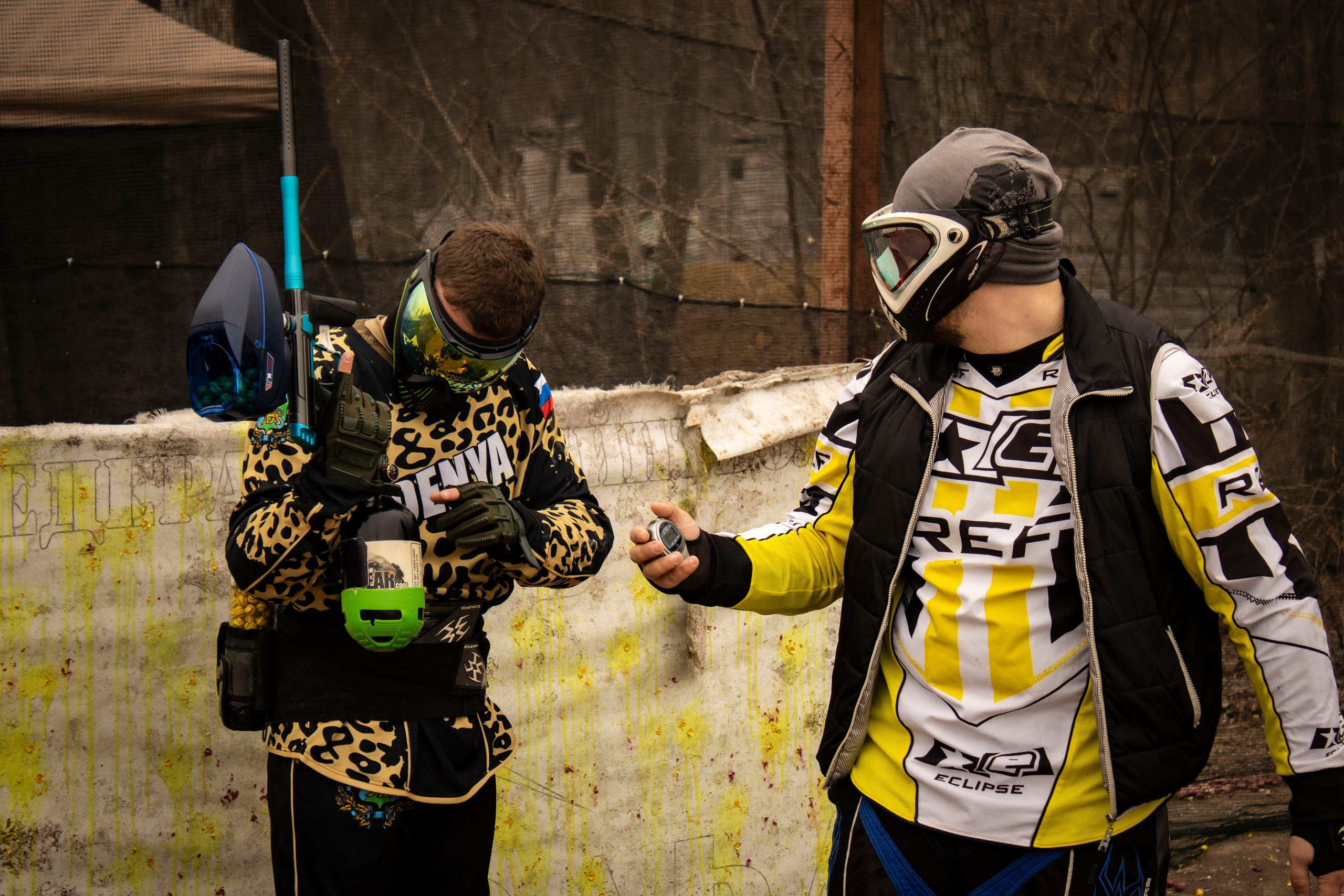 Турнир на кубок Федерации пейнтбола 6 апреля 2024 г. Фотограф г. Владивосток