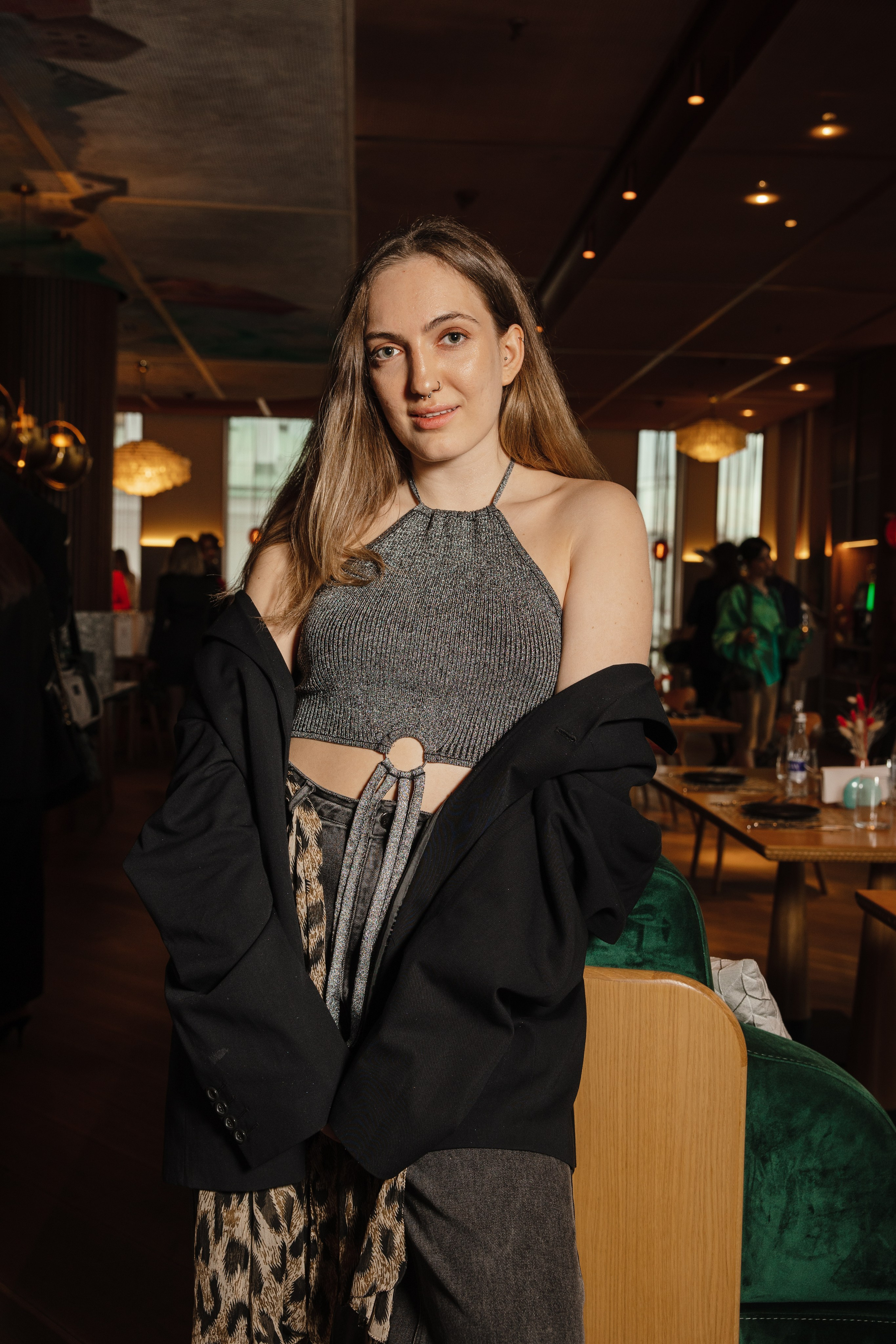 Презентация Russian Fashion Dom в ресторане Shagal. Контент фотограф в Москве и области Елена Кулакова