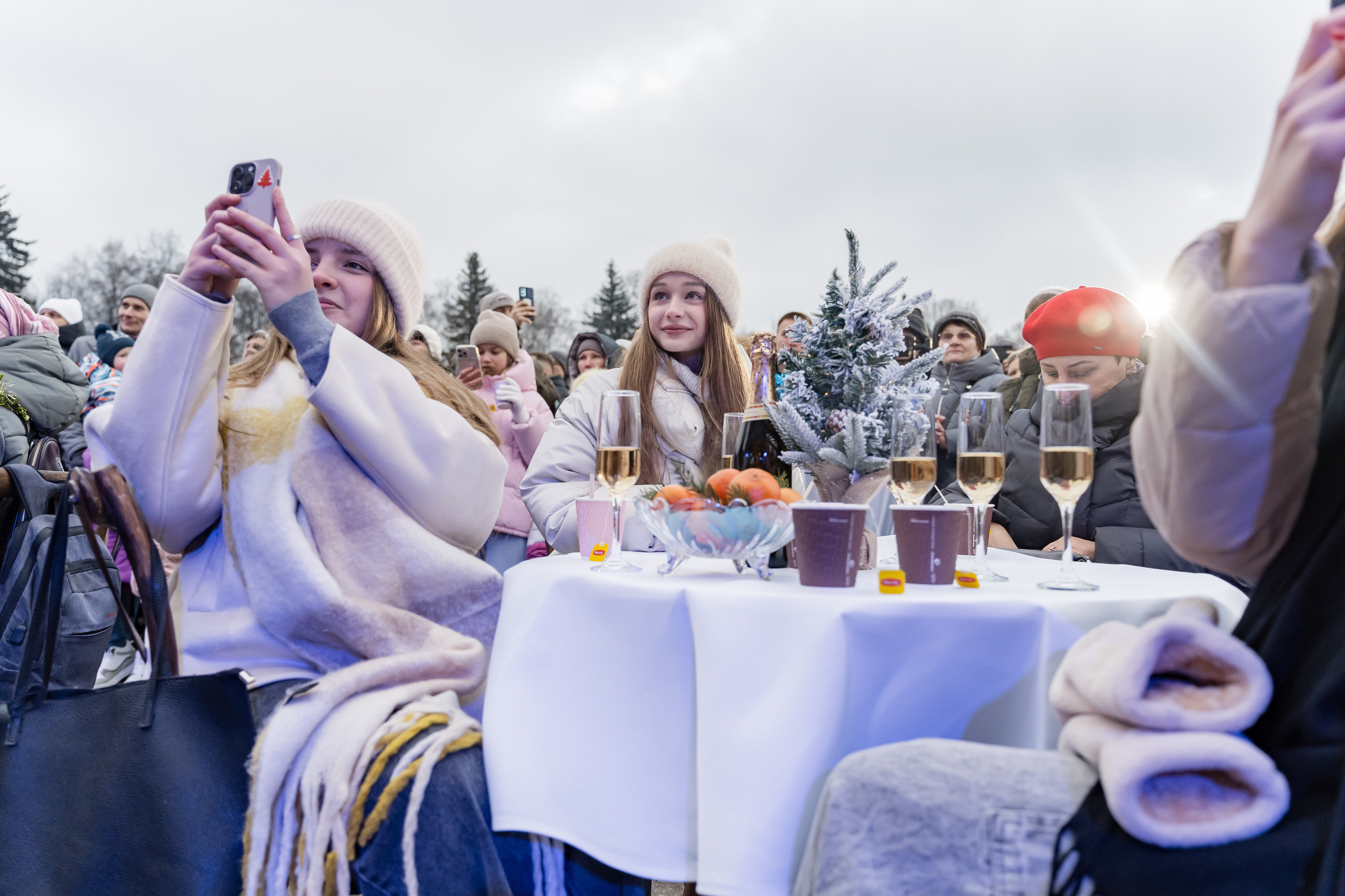Голубой огонек. Измайловский парк. 12.01.2025