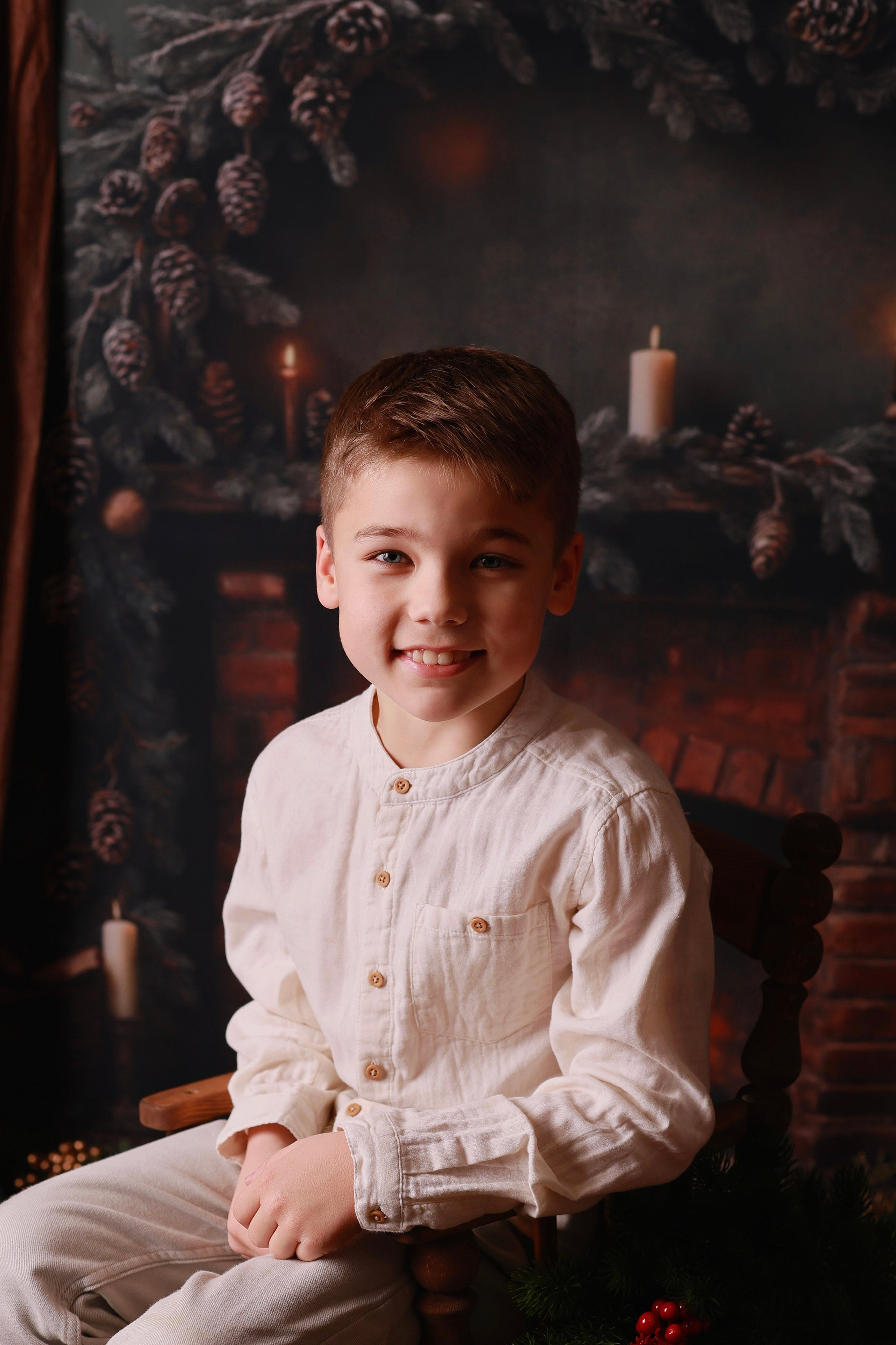 Новогодний фотопроект. Фотограф новорожденных и детский фотограф в городе Иваново