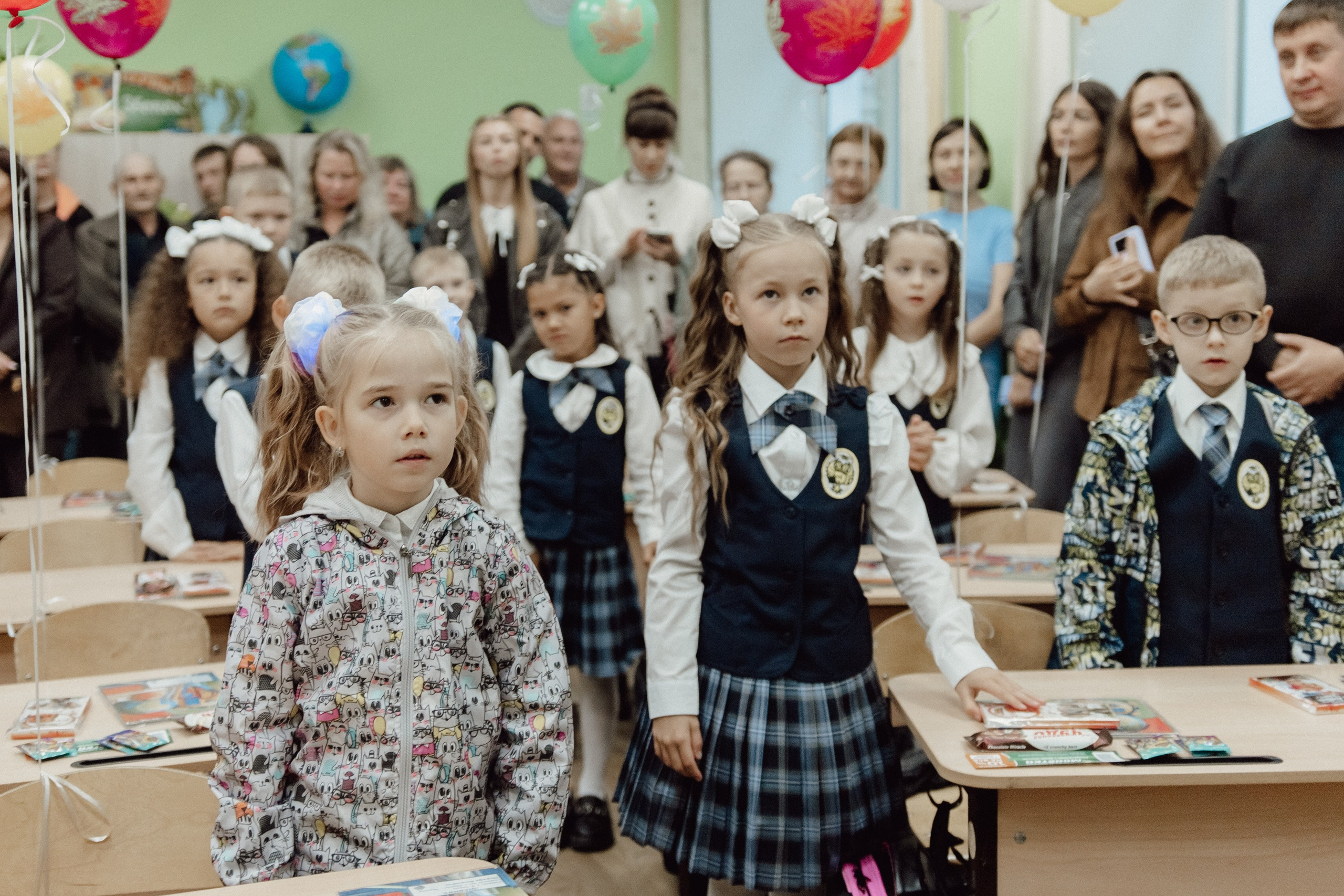 1 сентября 1 «Б» класса. Фотограф в Кирове и Кирово-Чепецке Валерия Шиляева