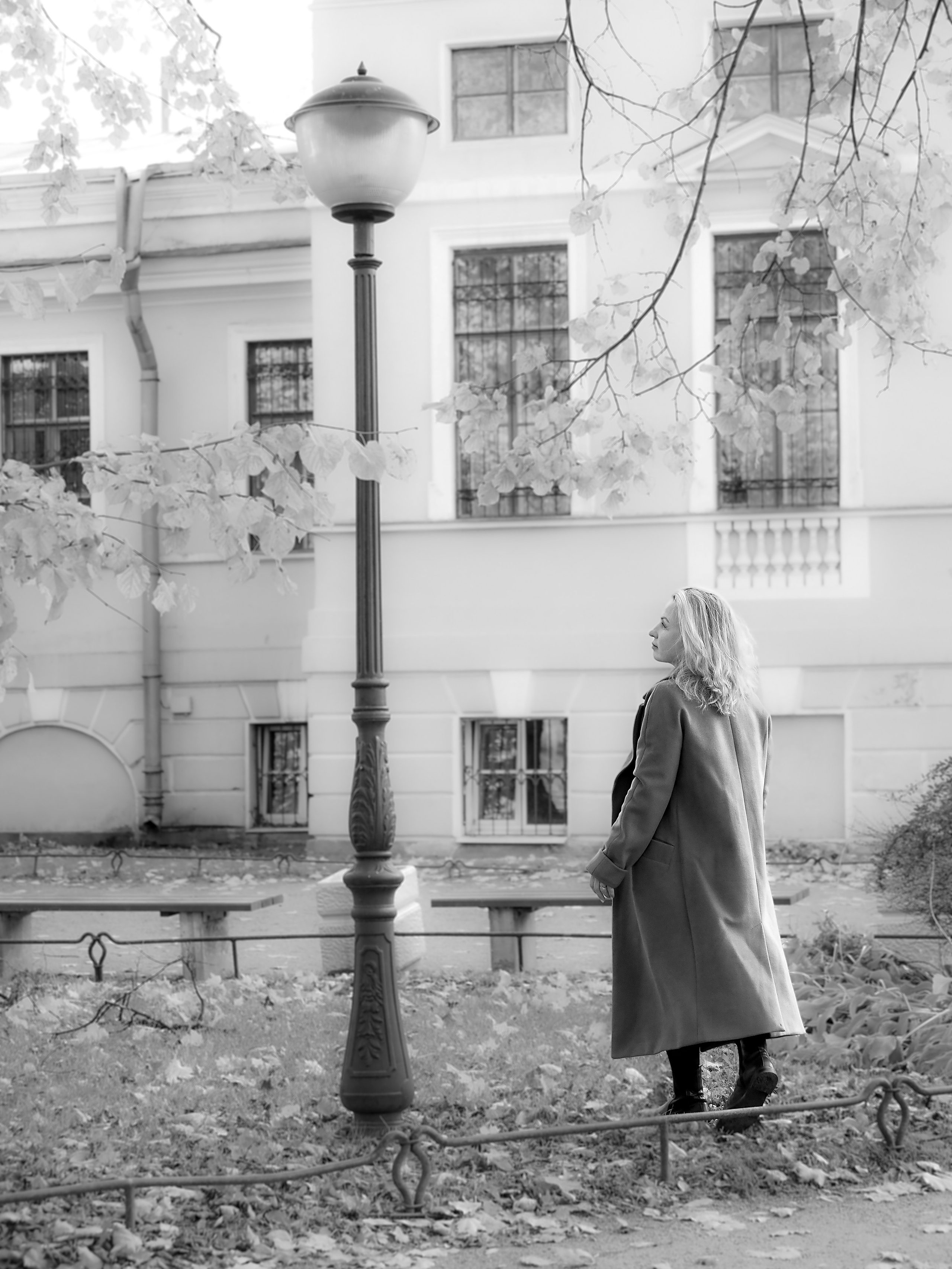 Tanya_autumn in grey. Фотограф и видеограф в Санкт-Петербурге — Iren Ginger