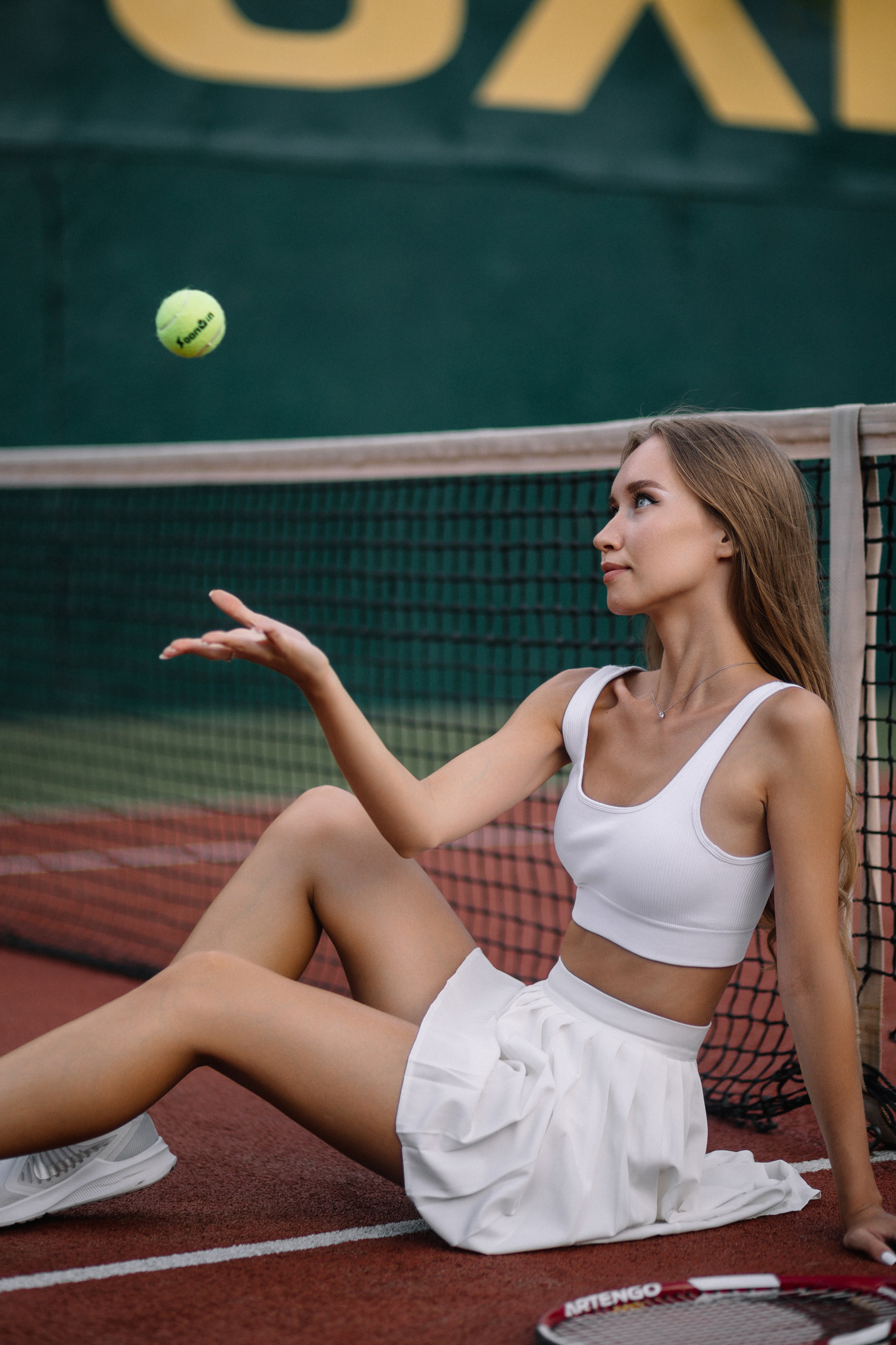Дарья Теннисный корт. Семейный и женский фотограф в Ростове-на-Дону Екатерина Фитисова