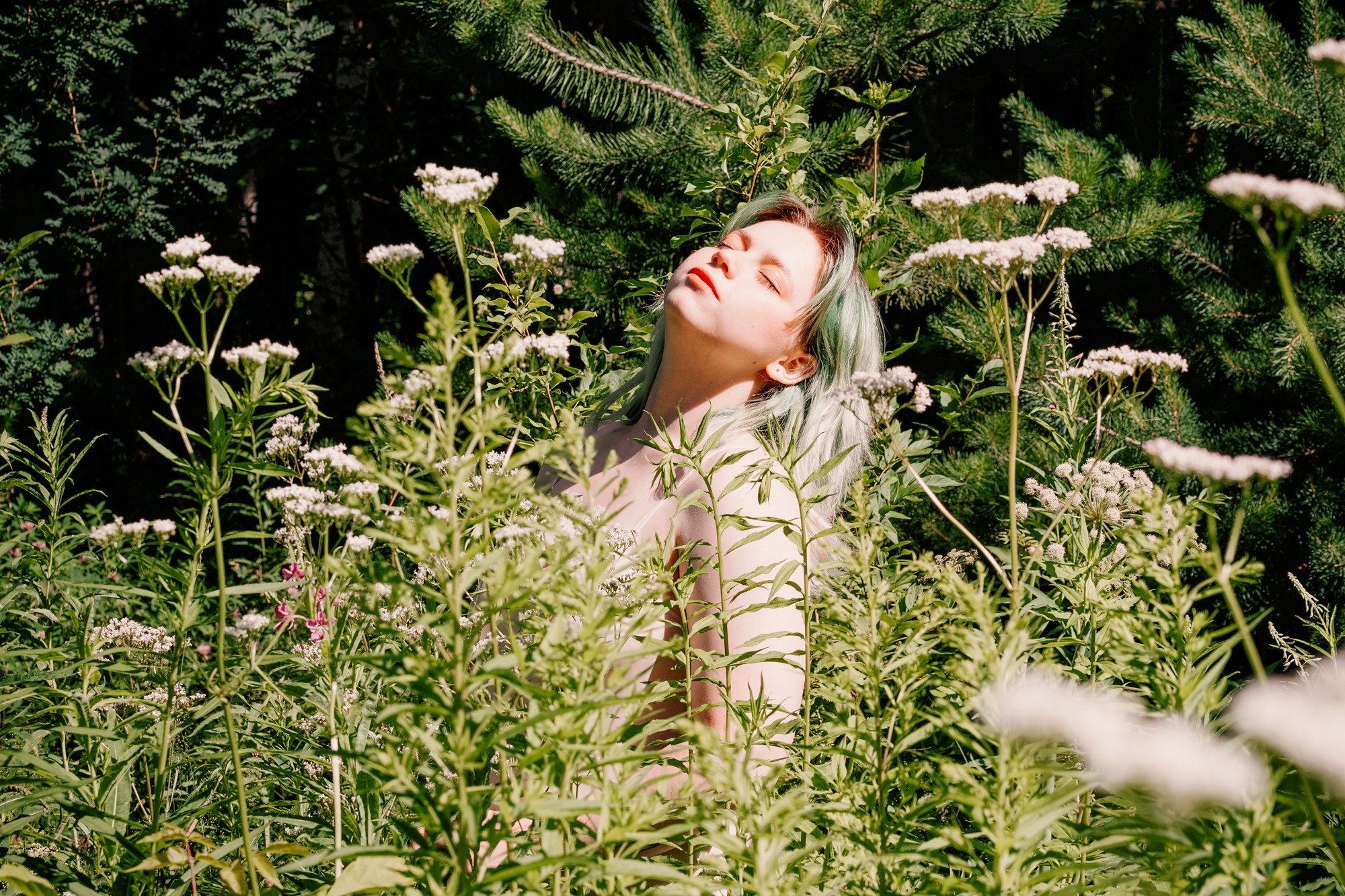 Кэт. В парке Лесоводов. Фотограф