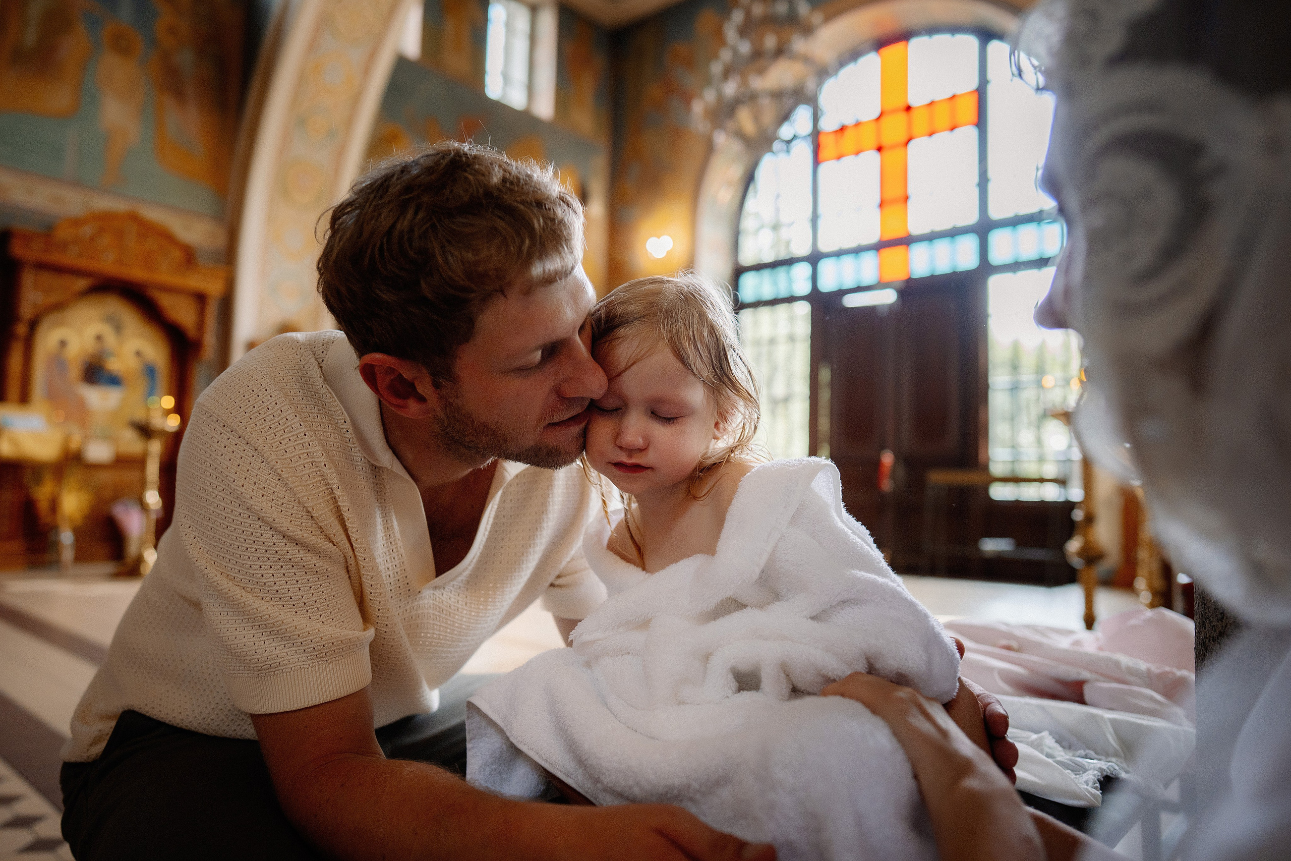 Крещение Эммы. Фотограф на Крещение и Венчание в Красноярске Рамазанова Юлия