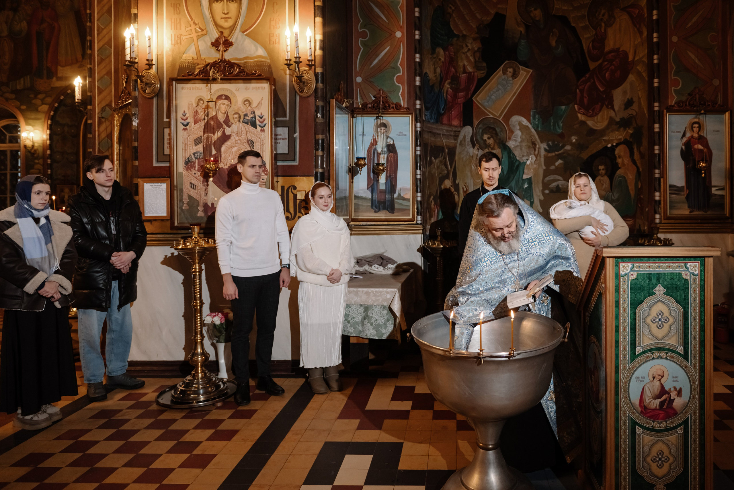 Крещение. Свадебный и семейный фотограф в Санкт-Петербурге (Спб) Елена Худякова