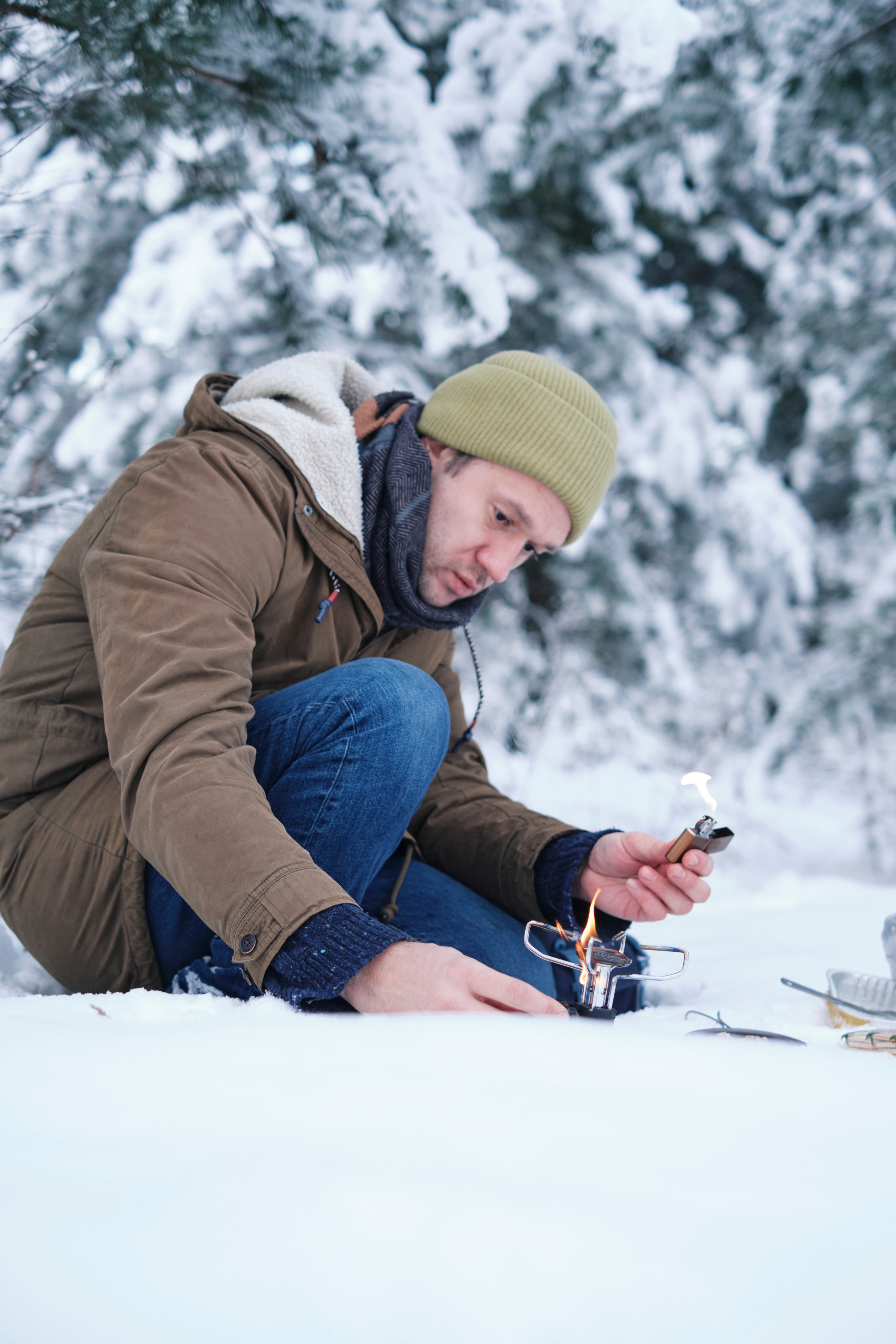 Зимняя фотосессия с вкусной едой на горелочке. Елена Павленко. Фотограф. Москва