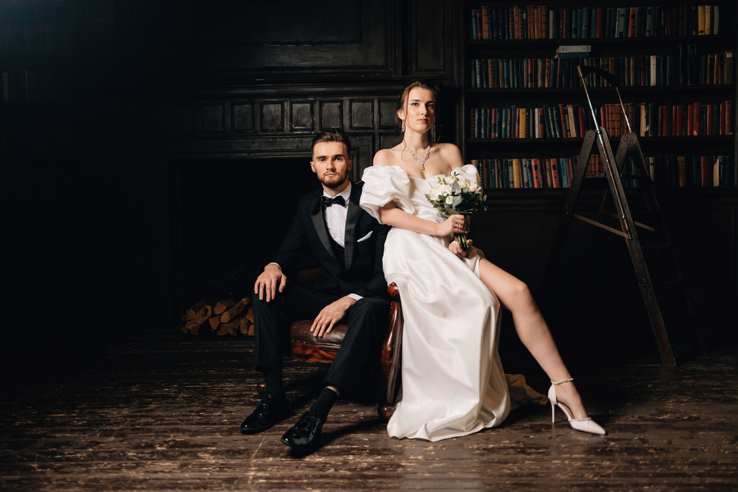 В студии. Свадебный фотограф в Москве Арчылан Николаев