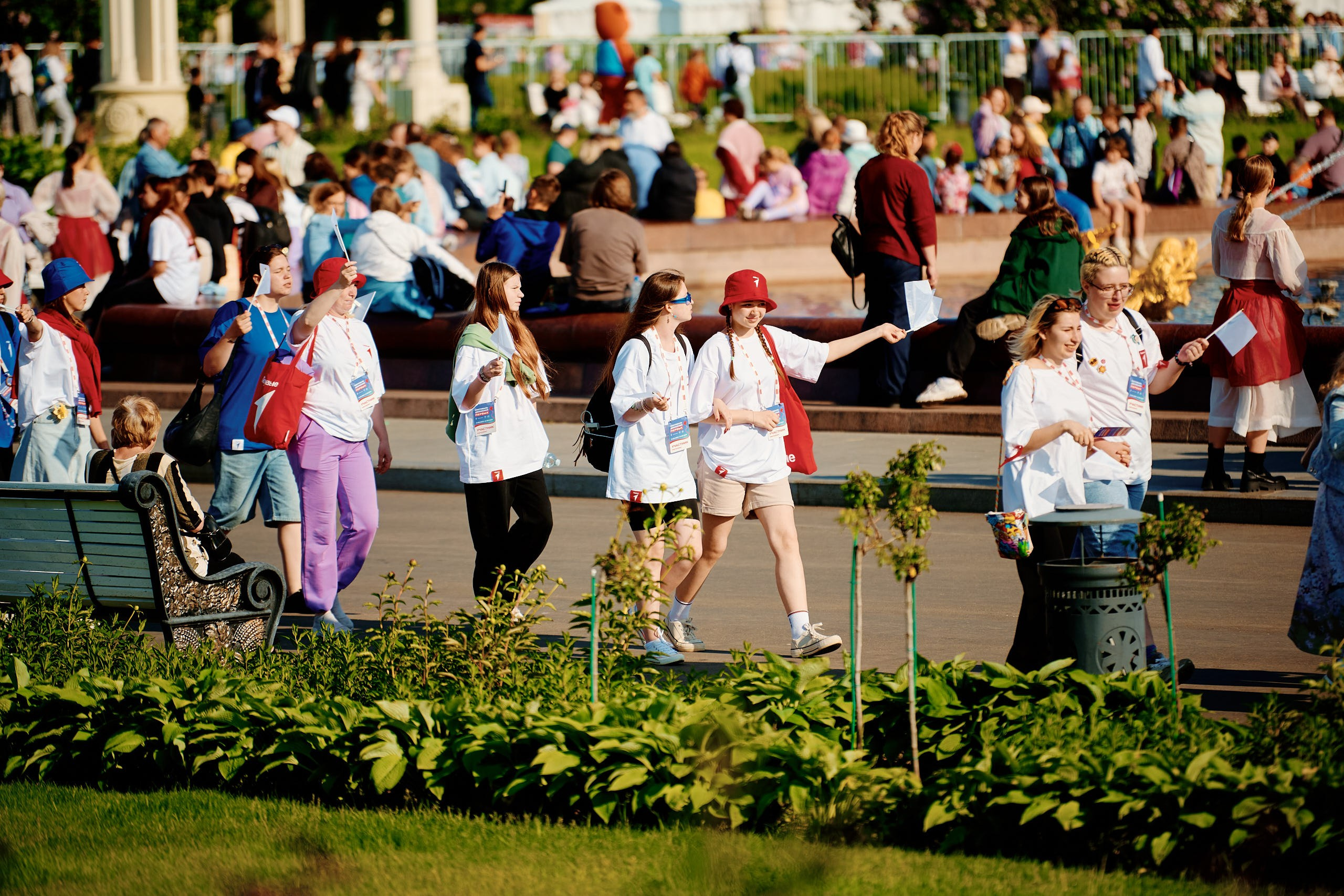 Фестиваль Движения Первых 2025. Репортажная съемка в Москве