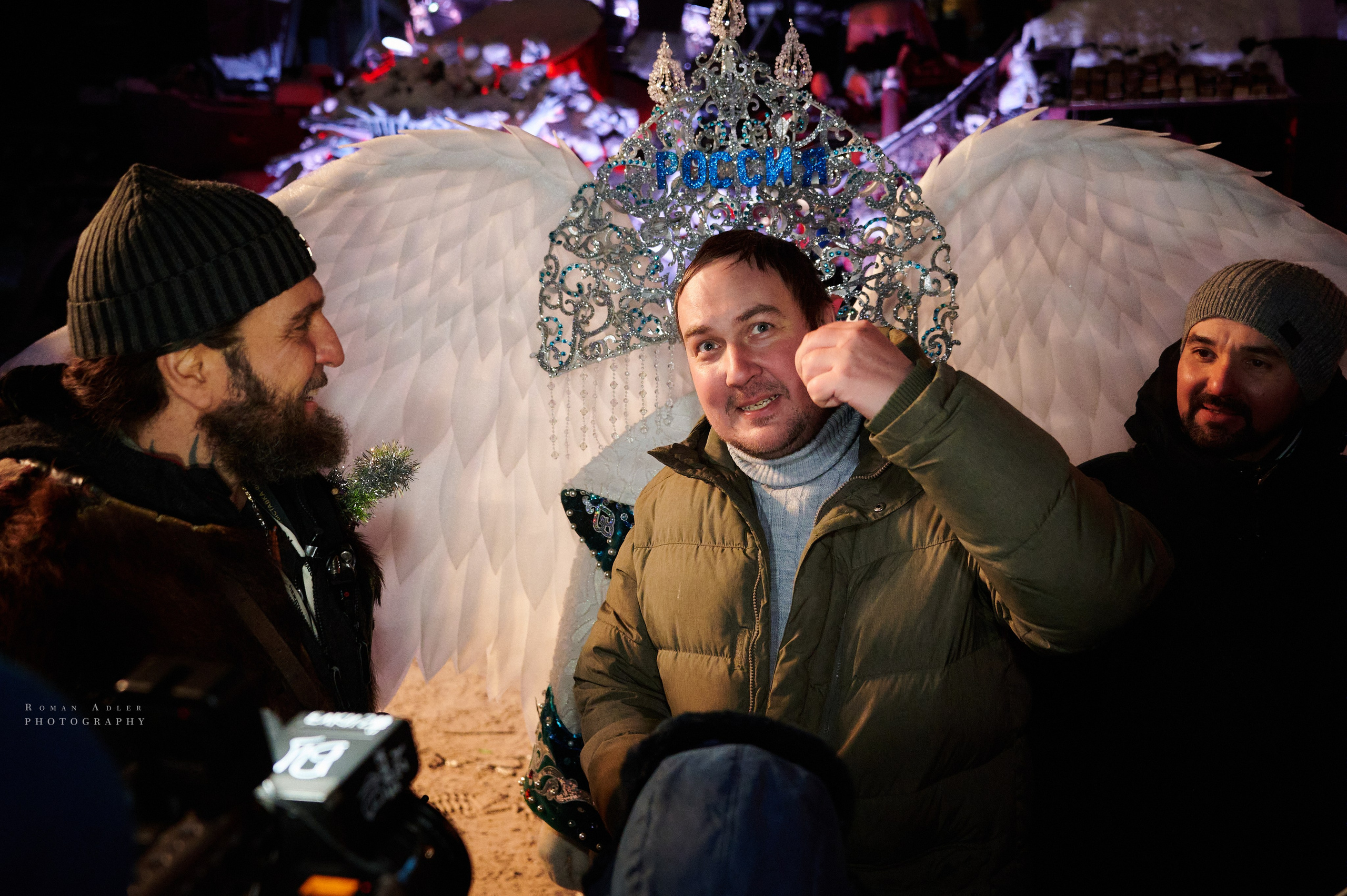 Новогодняя сказка от Ночных волков. Фотограф Роман Адлер