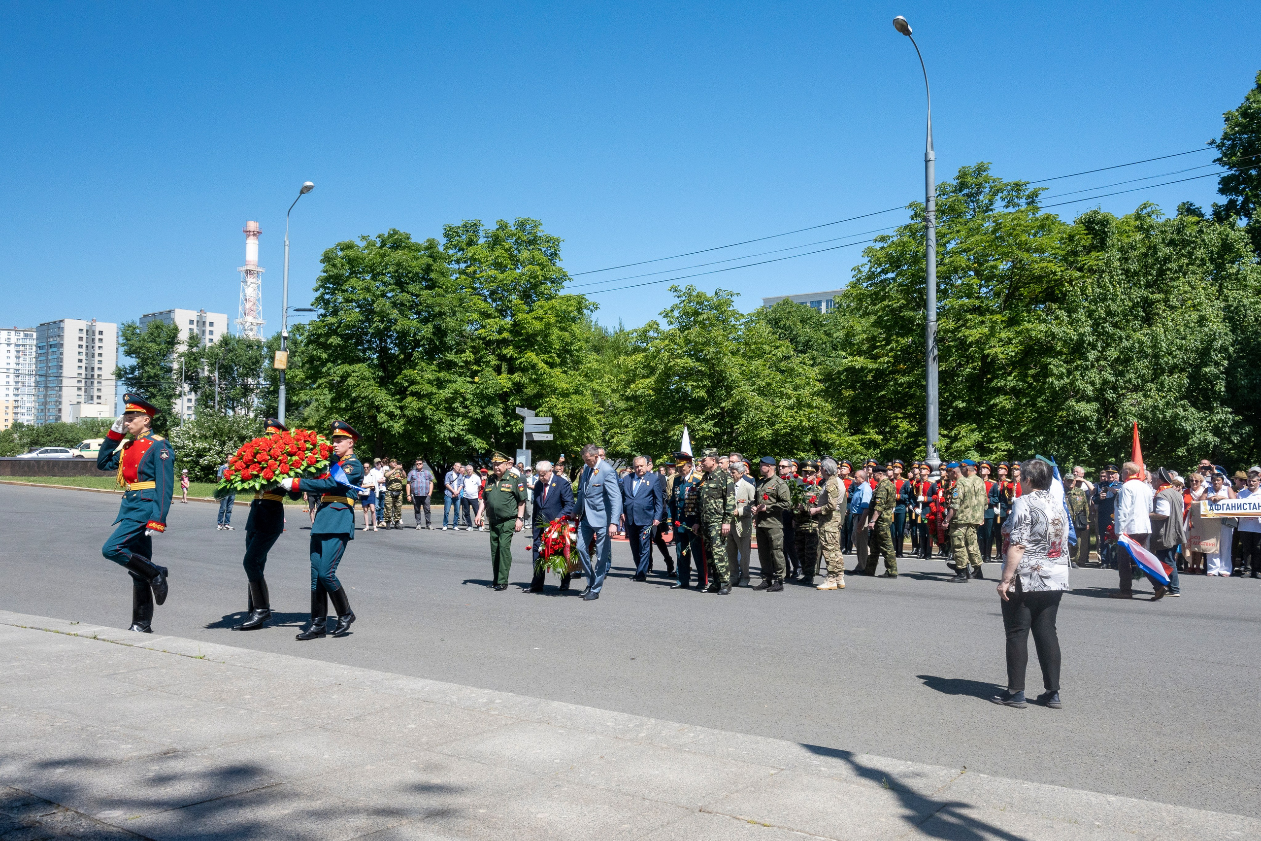 День ветеранов боевых действий 2022. Фотограф Роман Адлер