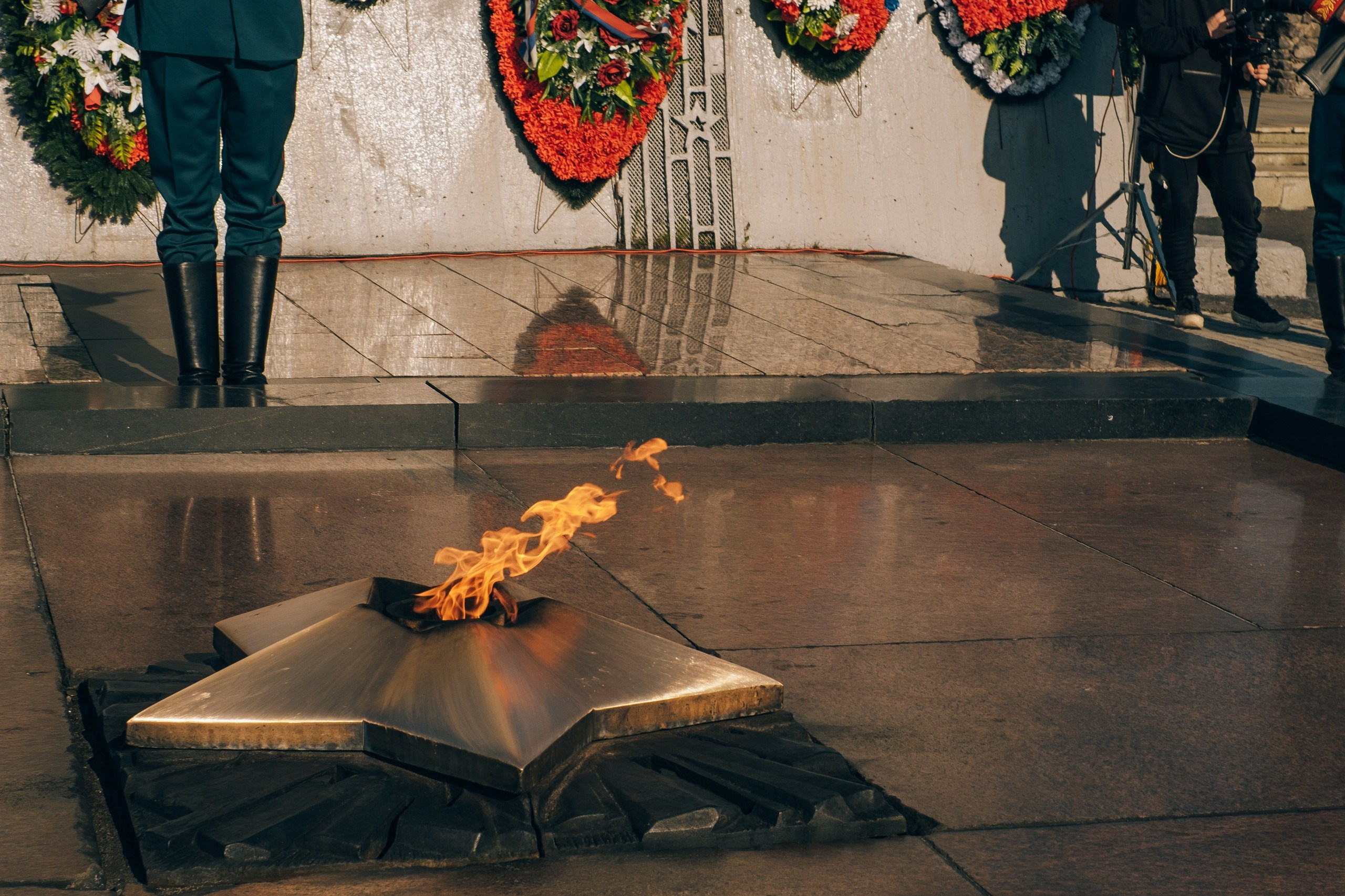 Репортаж церемонии «Путь Победы». Фотограф в Мурманске Полина Аленовская