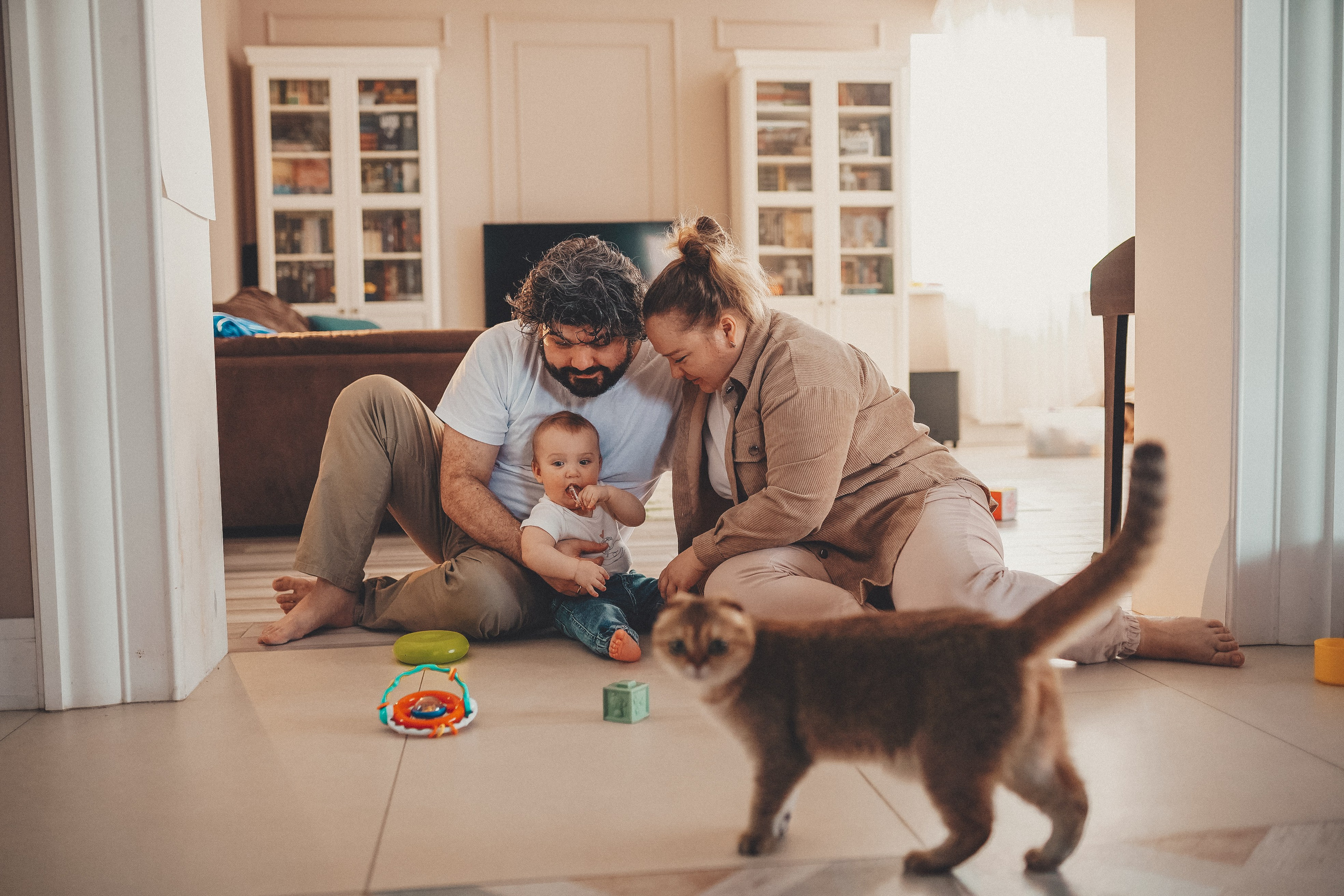 Василиса, Даша и Сережа. Семейный lifestyle фотограф Наталья Разгуляева в Москве