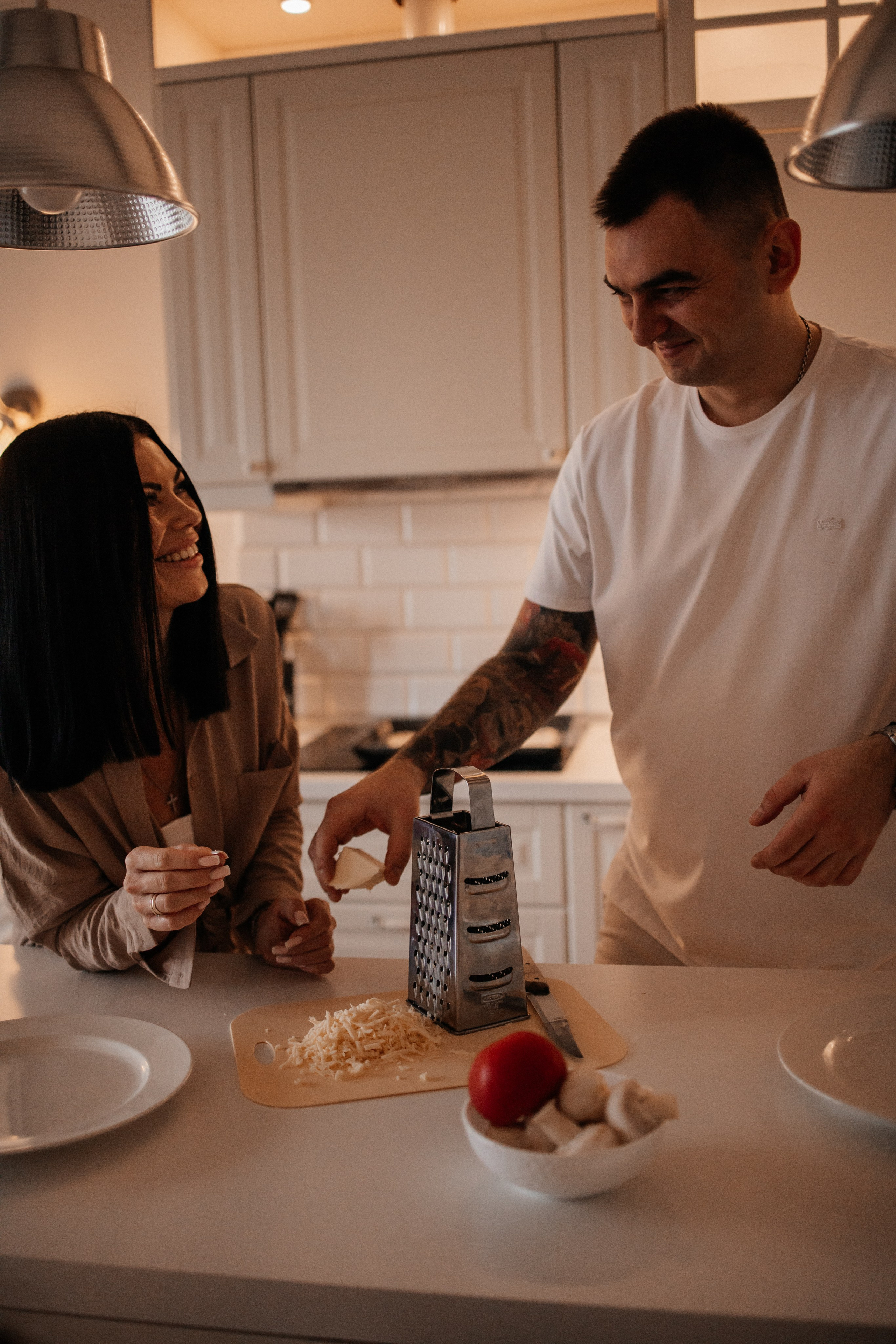 Домашняя фотосессия на кухне. Фотограф Алия Танцыкужина