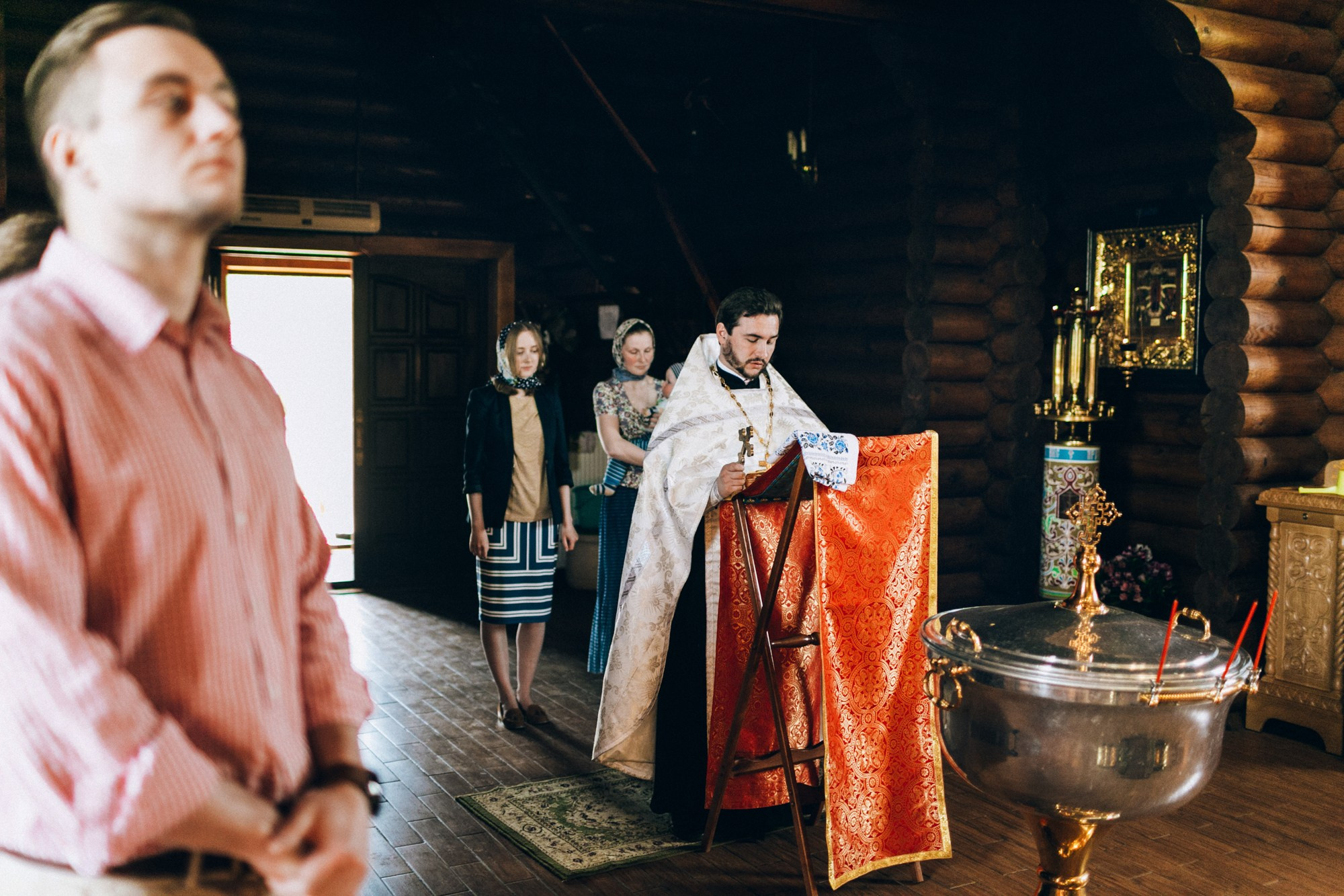 Крещение. Дмитрий и Юлия. Свадебный фотограф в Москве — Павел Воронцов