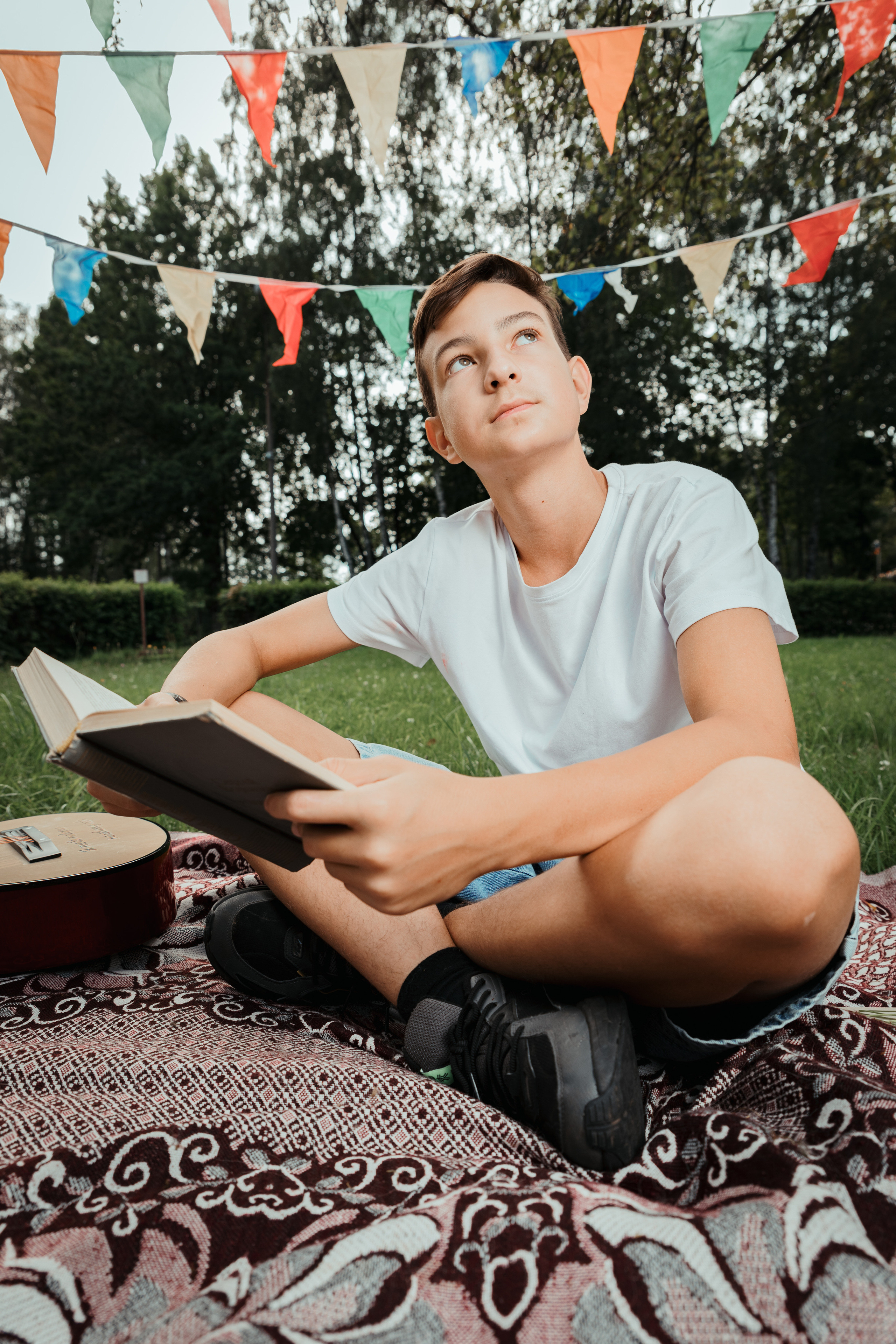 Дети в летнем лагере. Фотограф Москва Никита Рябиков